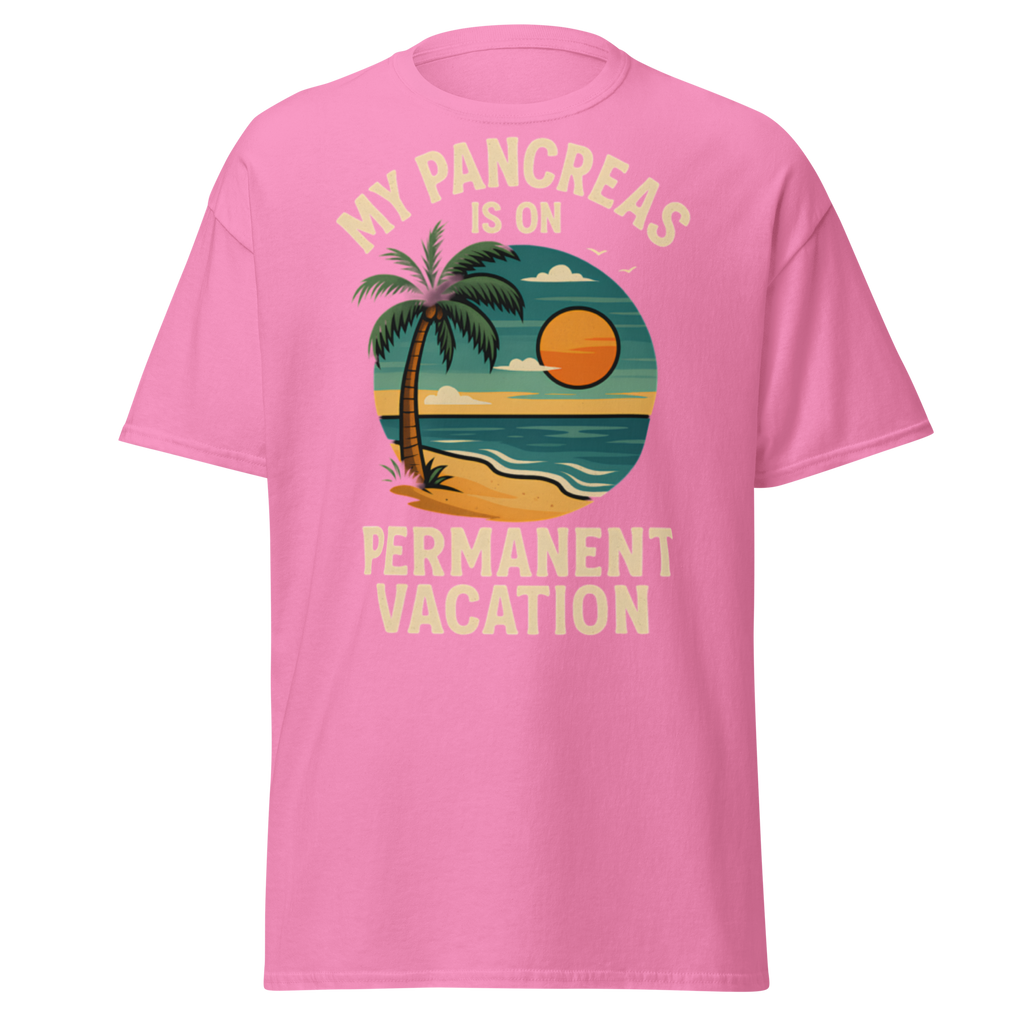 Pancreas on holiday - Male shirt