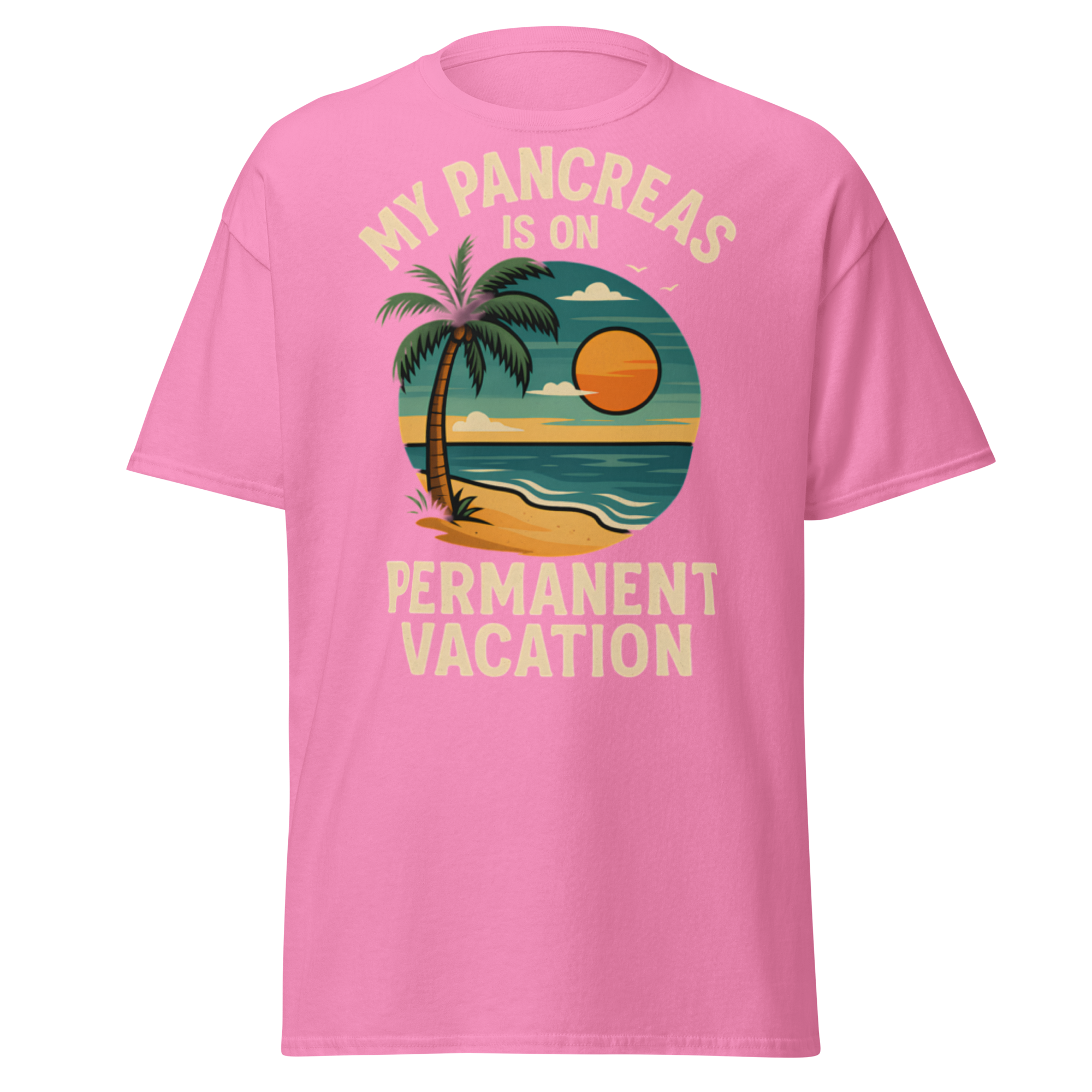 Pancreas on holiday - Male shirt
