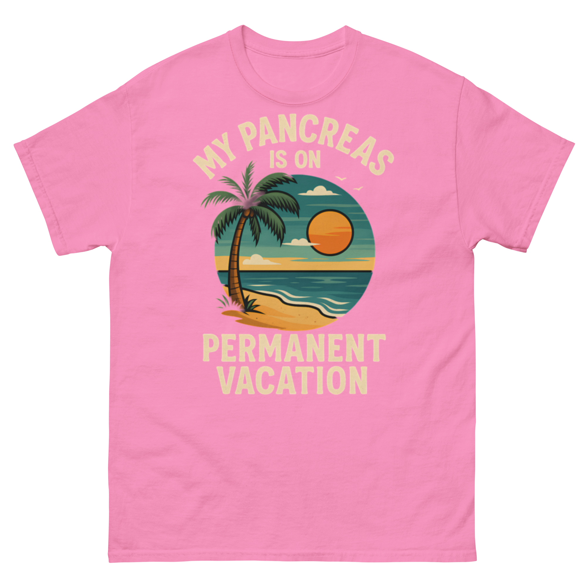 Pancreas on holiday - Male shirt