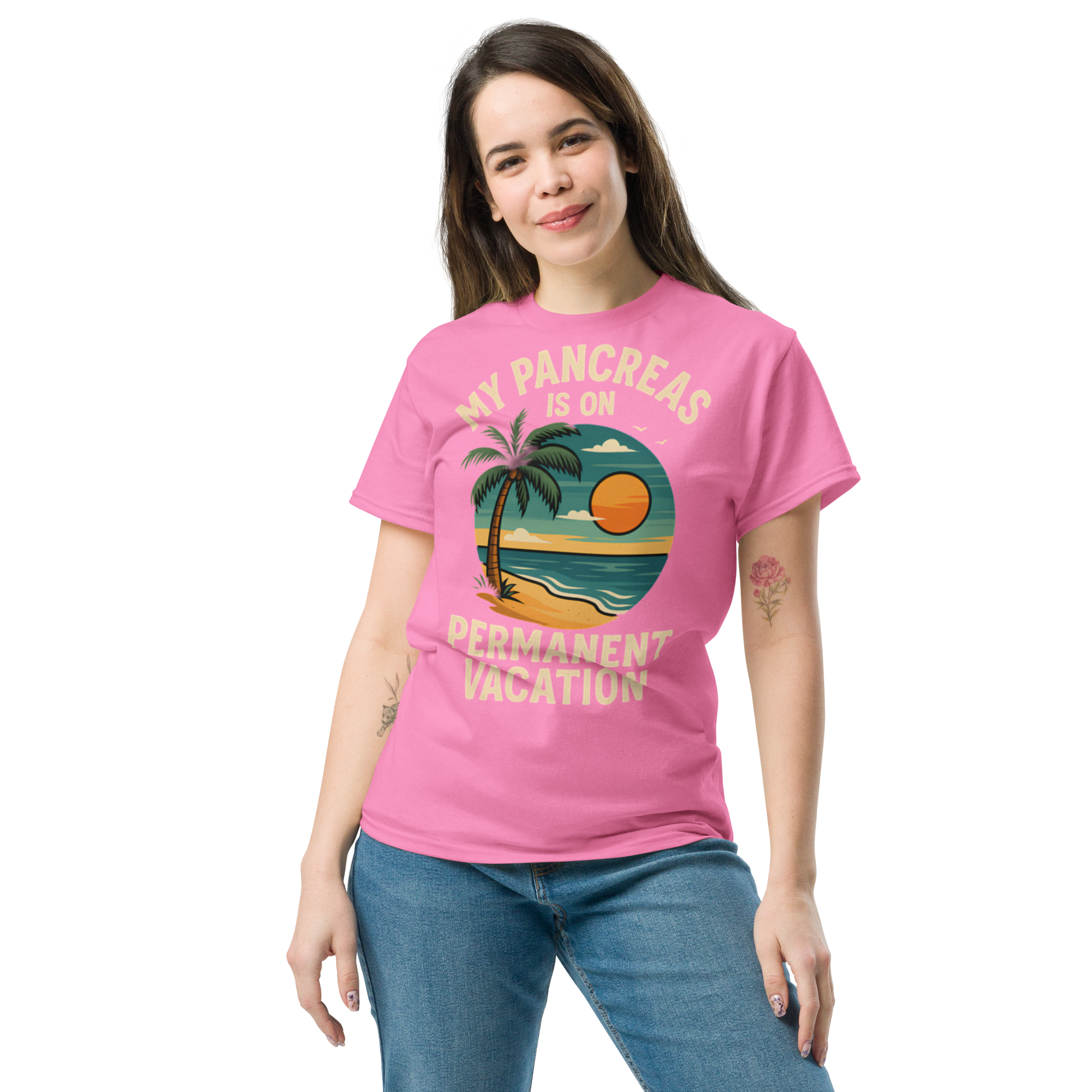 Pancreas on holiday - Female shirt