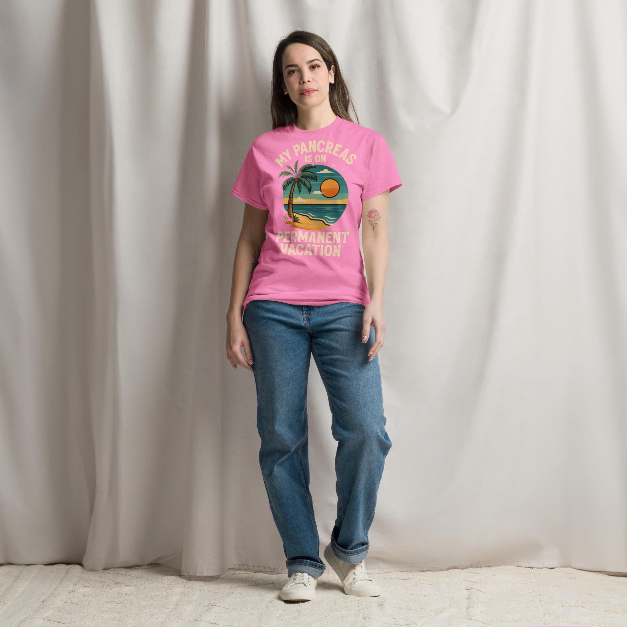 Pancreas on holiday - Female shirt