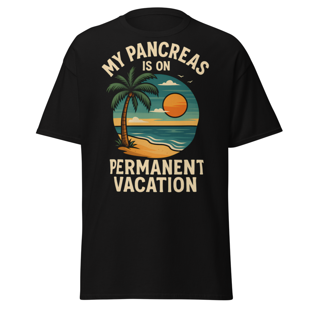 Pancreas on holiday - Male shirt