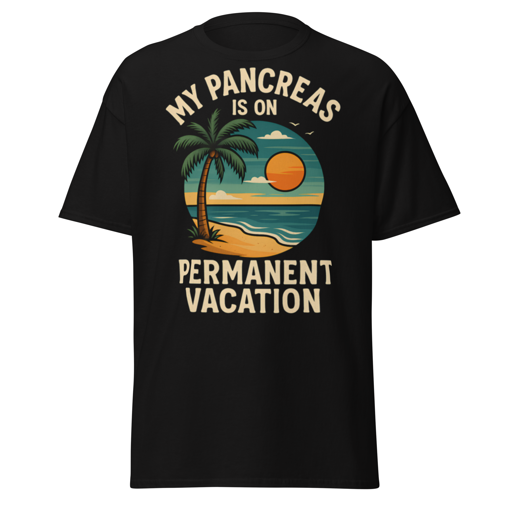 Pancreas on holiday - Male shirt