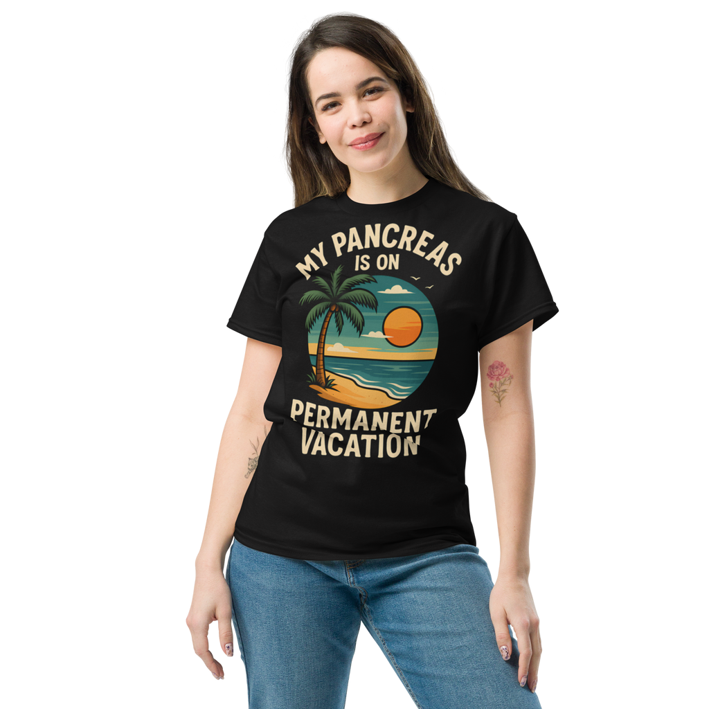 Pancreas on holiday - Female shirt