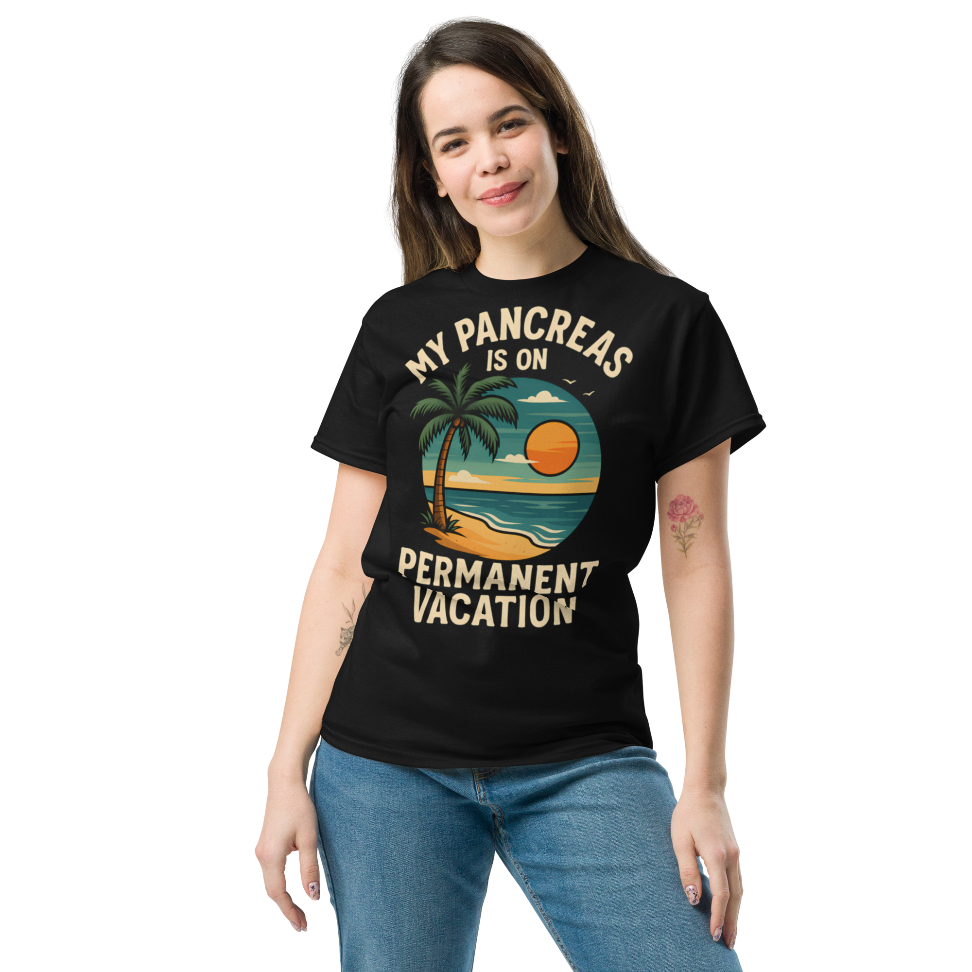 Pancreas on holiday - Female shirt