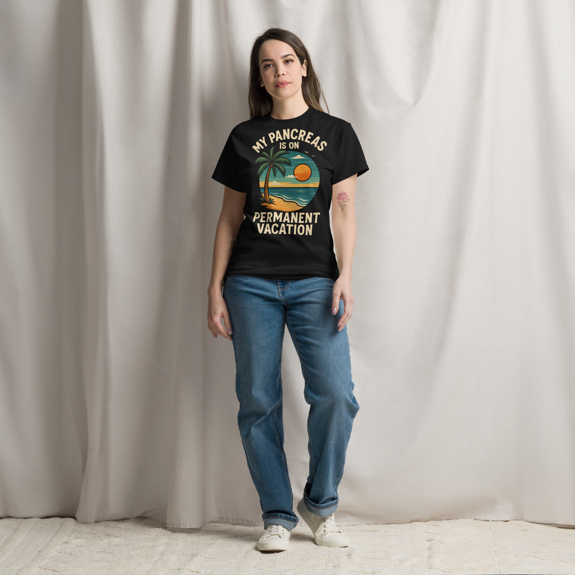 Pancreas on holiday - Female shirt