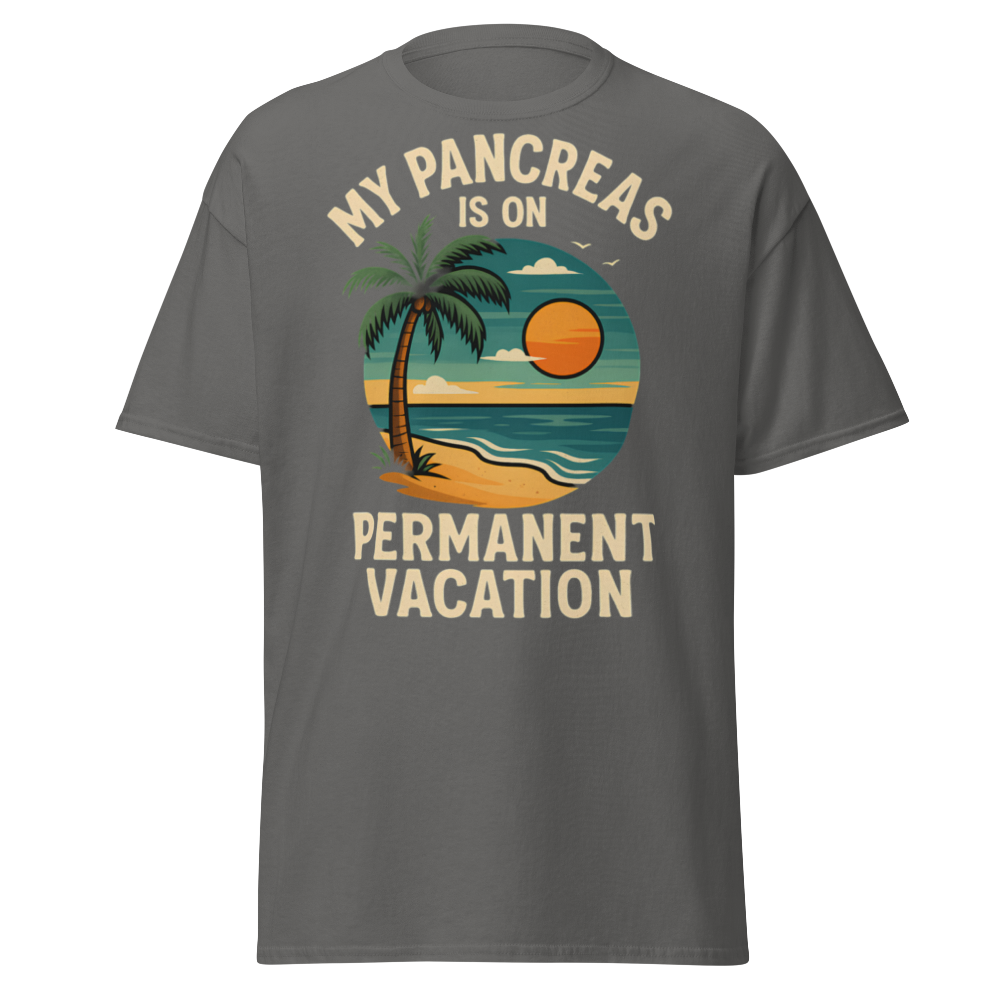 Pancreas on holiday - Male shirt
