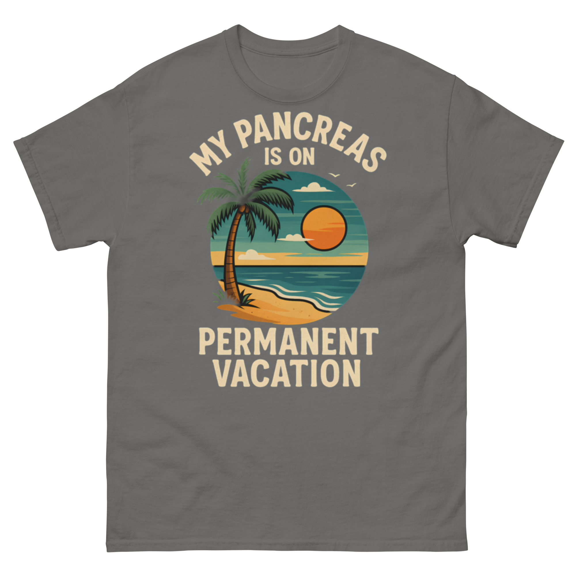Pancreas on holiday - Male shirt
