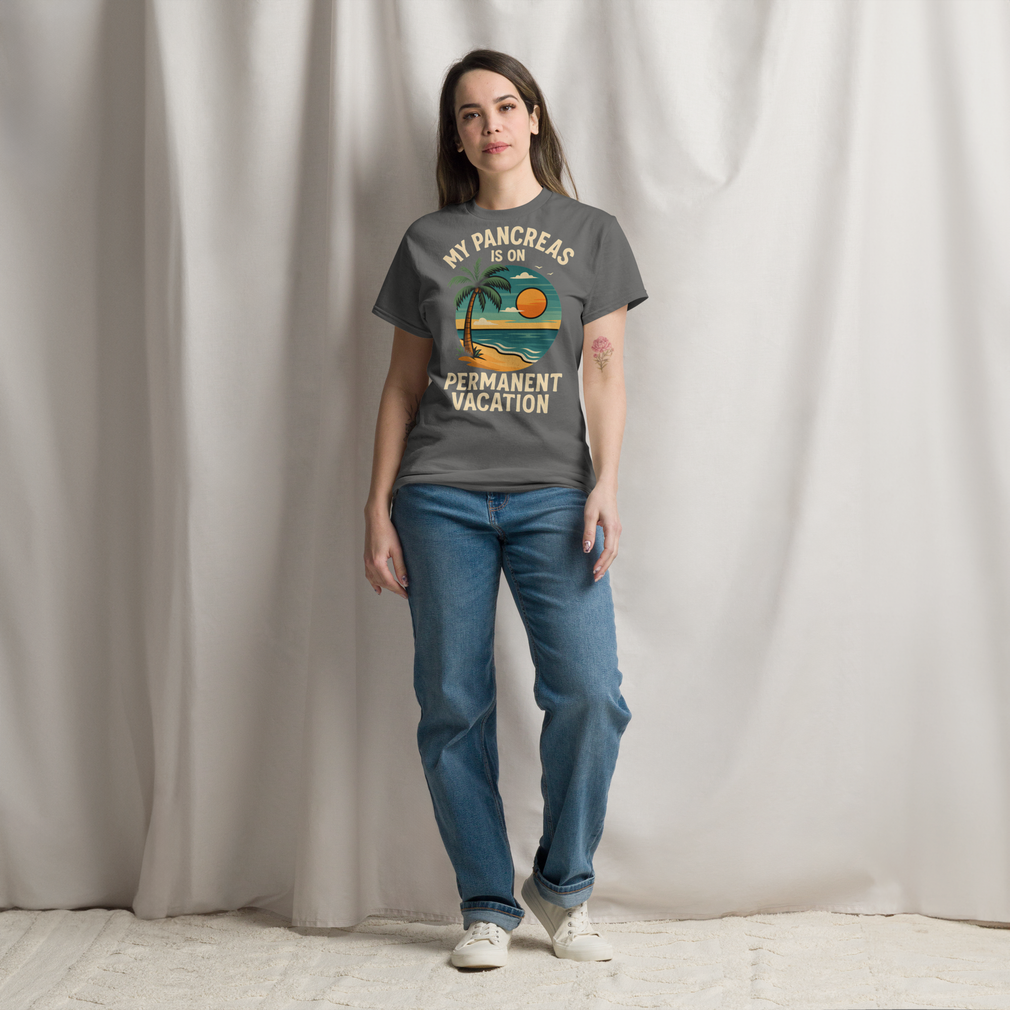 Pancreas on holiday - Female shirt