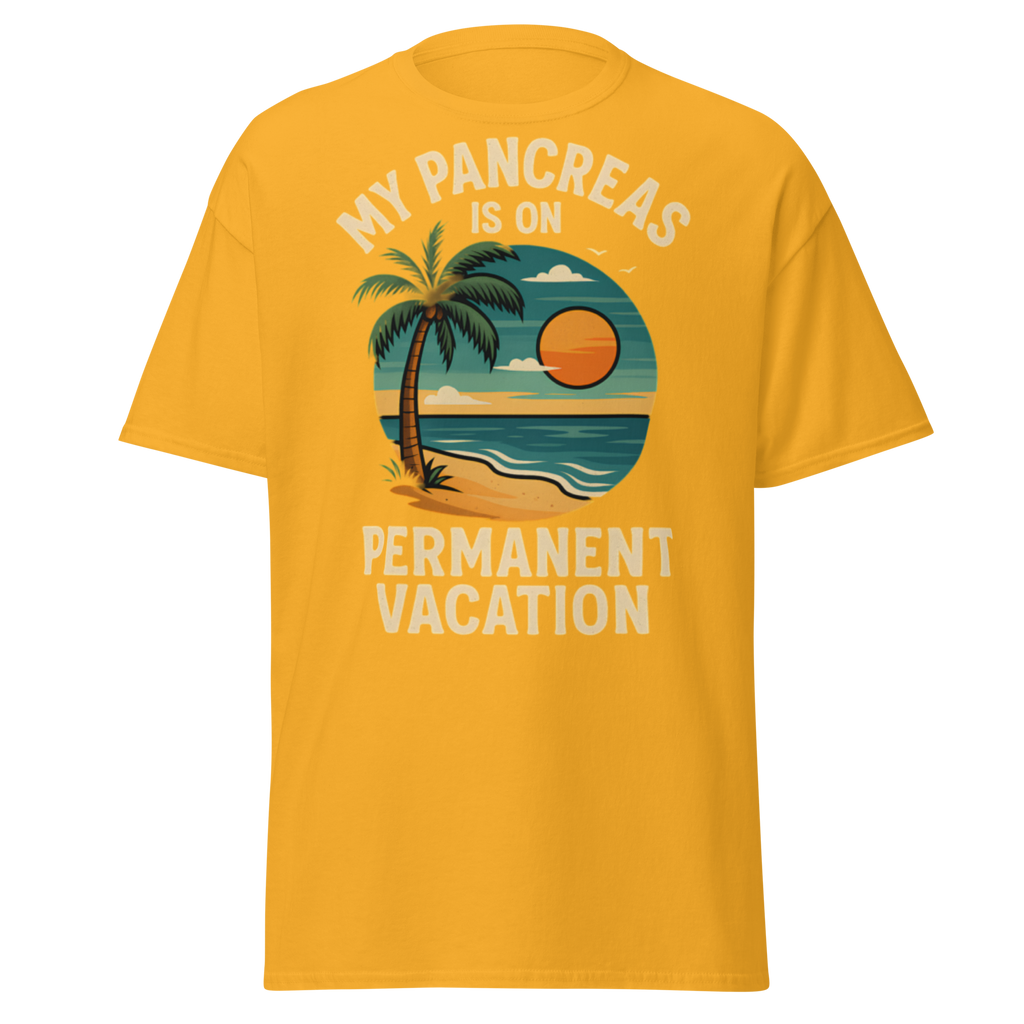 Pancreas on holiday - Male shirt