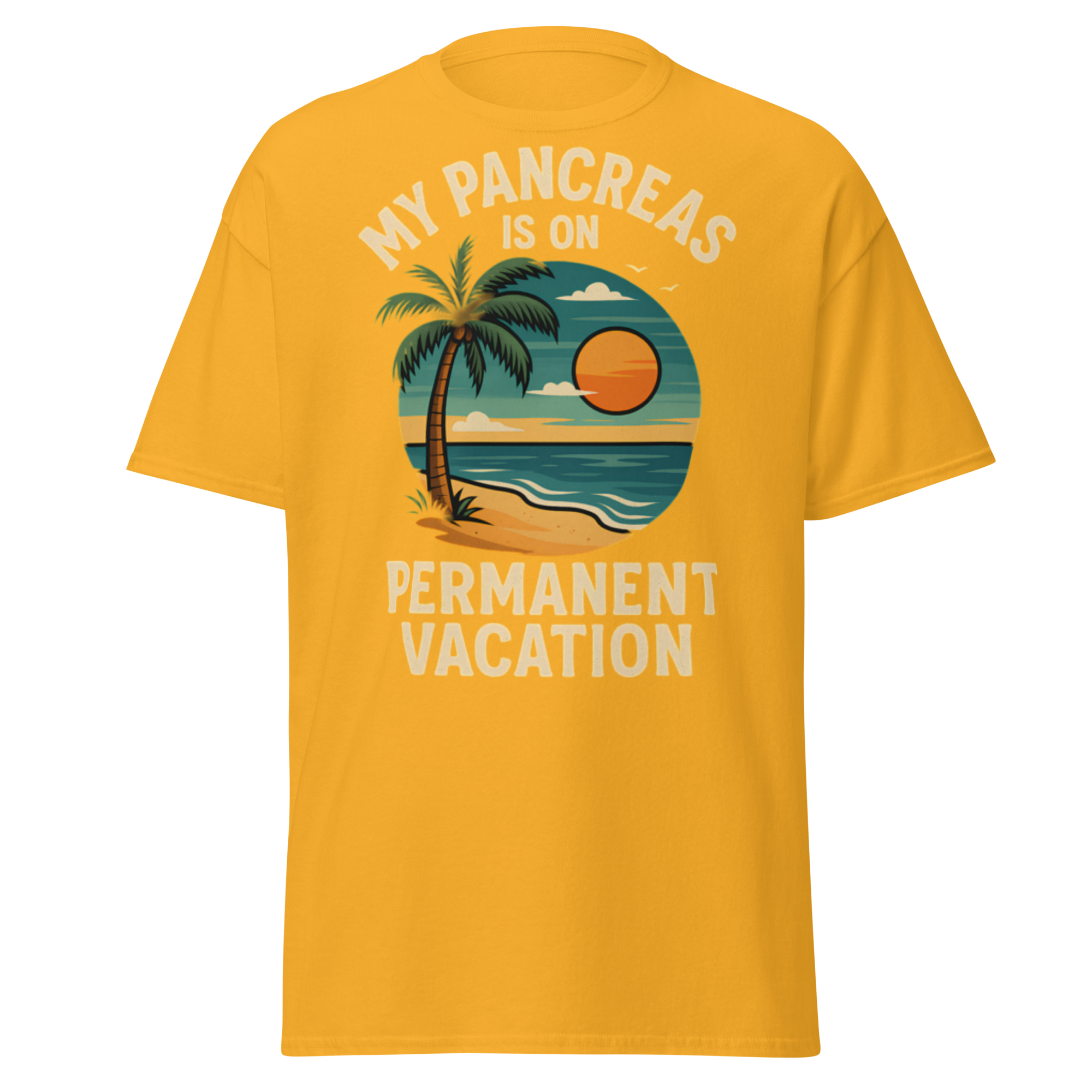 Pancreas on holiday - Male shirt