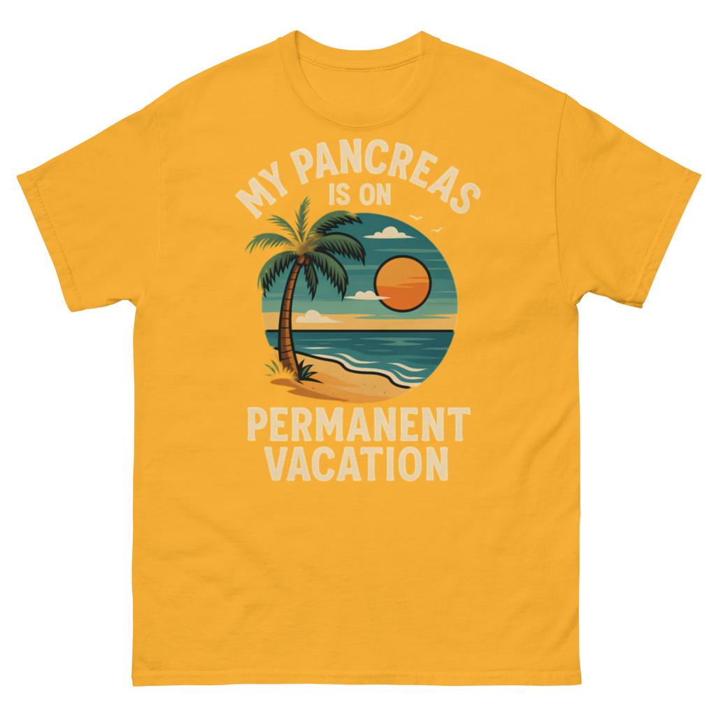Pancreas on holiday - Male shirt