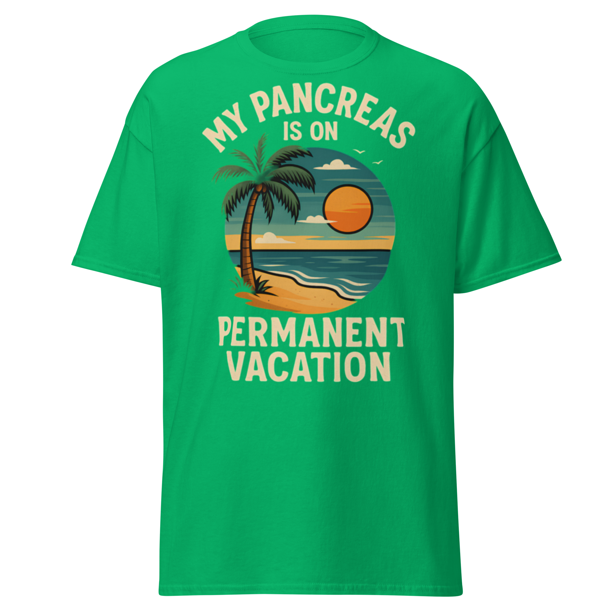 Pancreas on holiday - Male shirt
