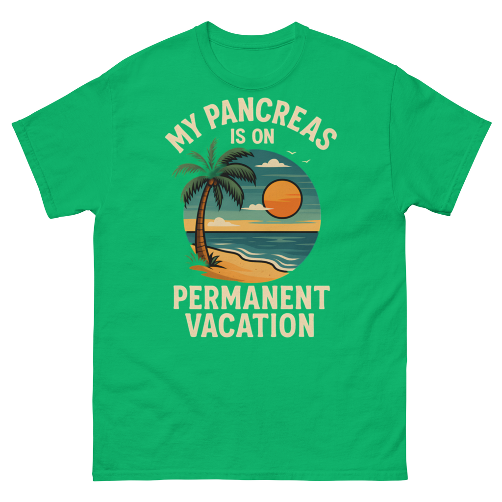 Pancreas on holiday - Male shirt