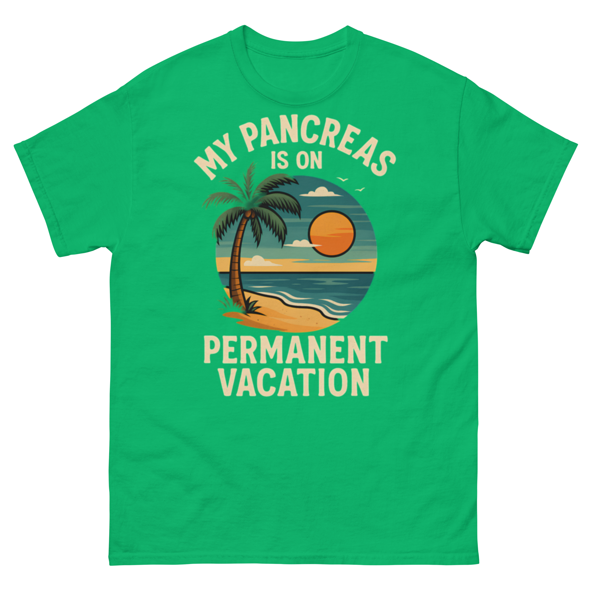 Pancreas on holiday - Male shirt