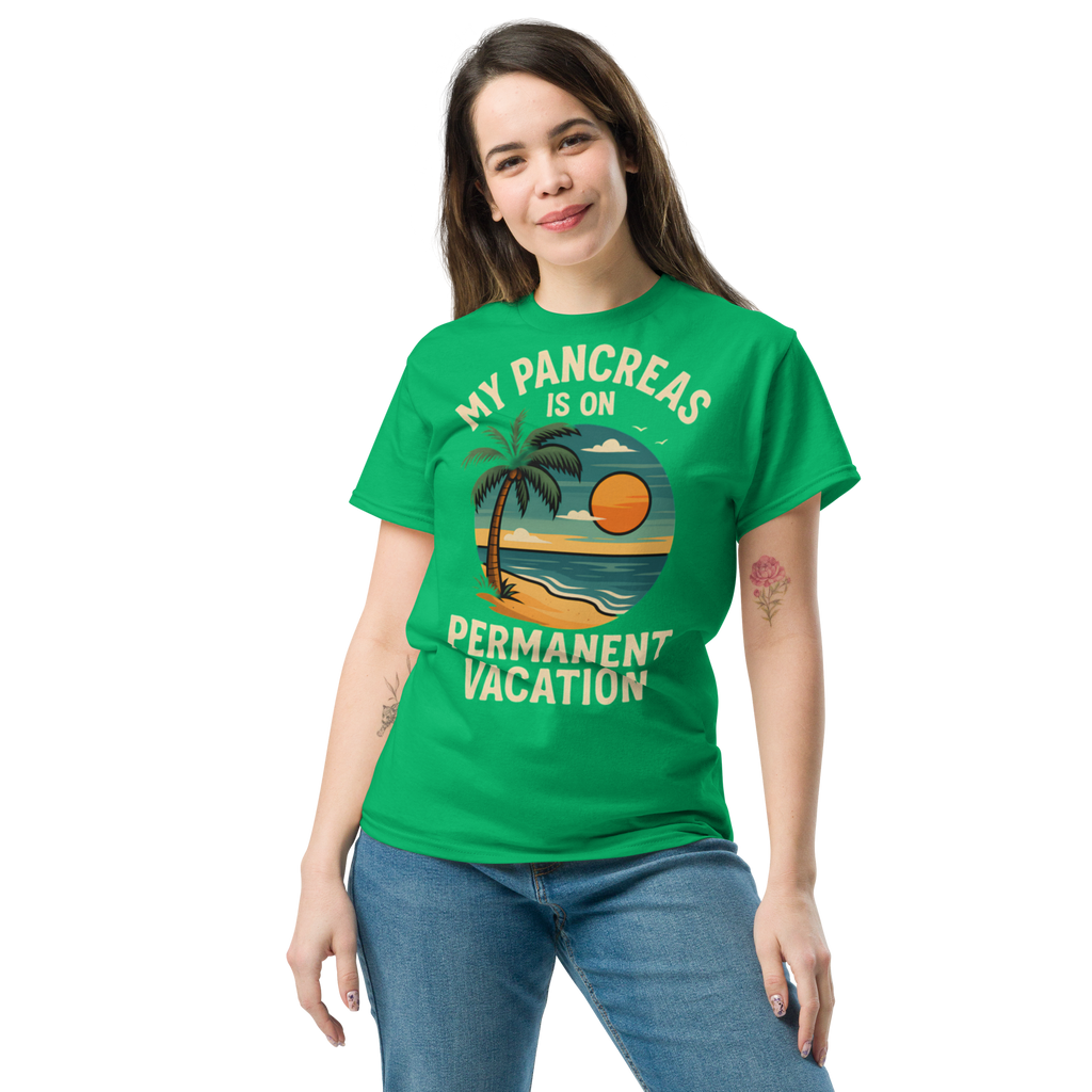 Pancreas on holiday - Female shirt