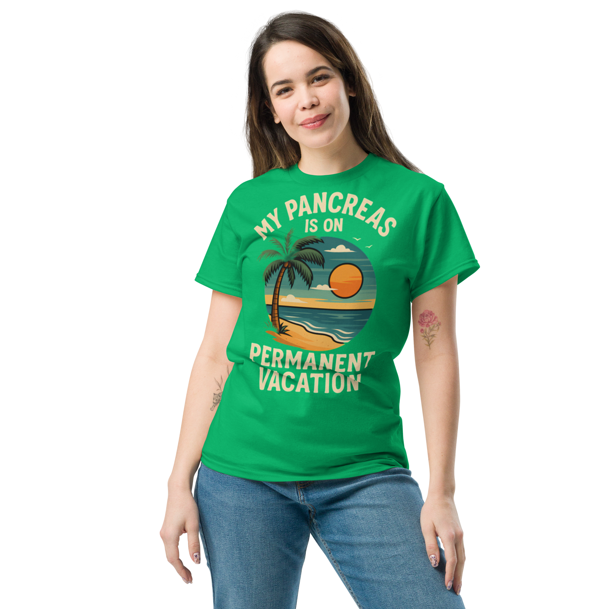 Pancreas on holiday - Female shirt