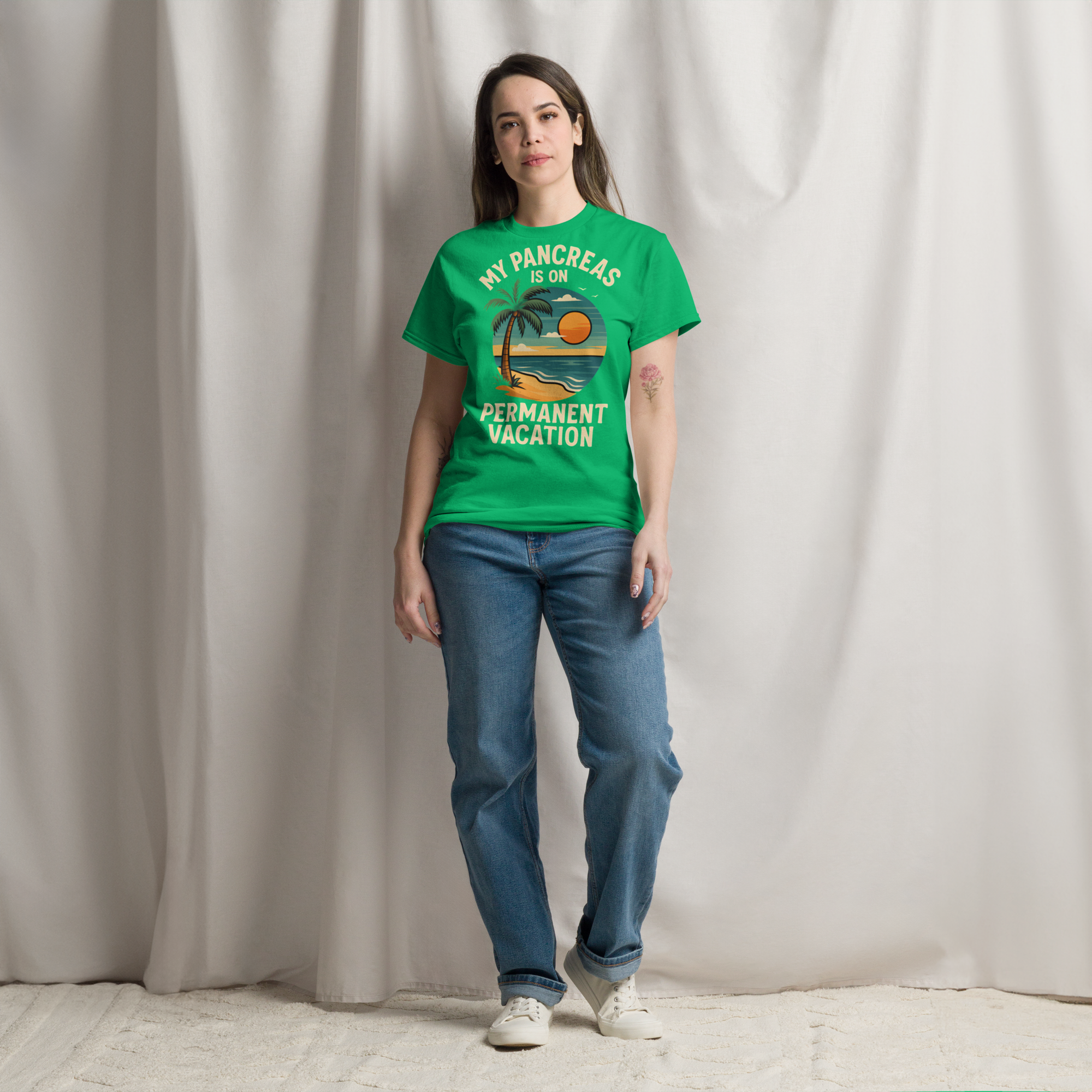 Pancreas on holiday - Female shirt