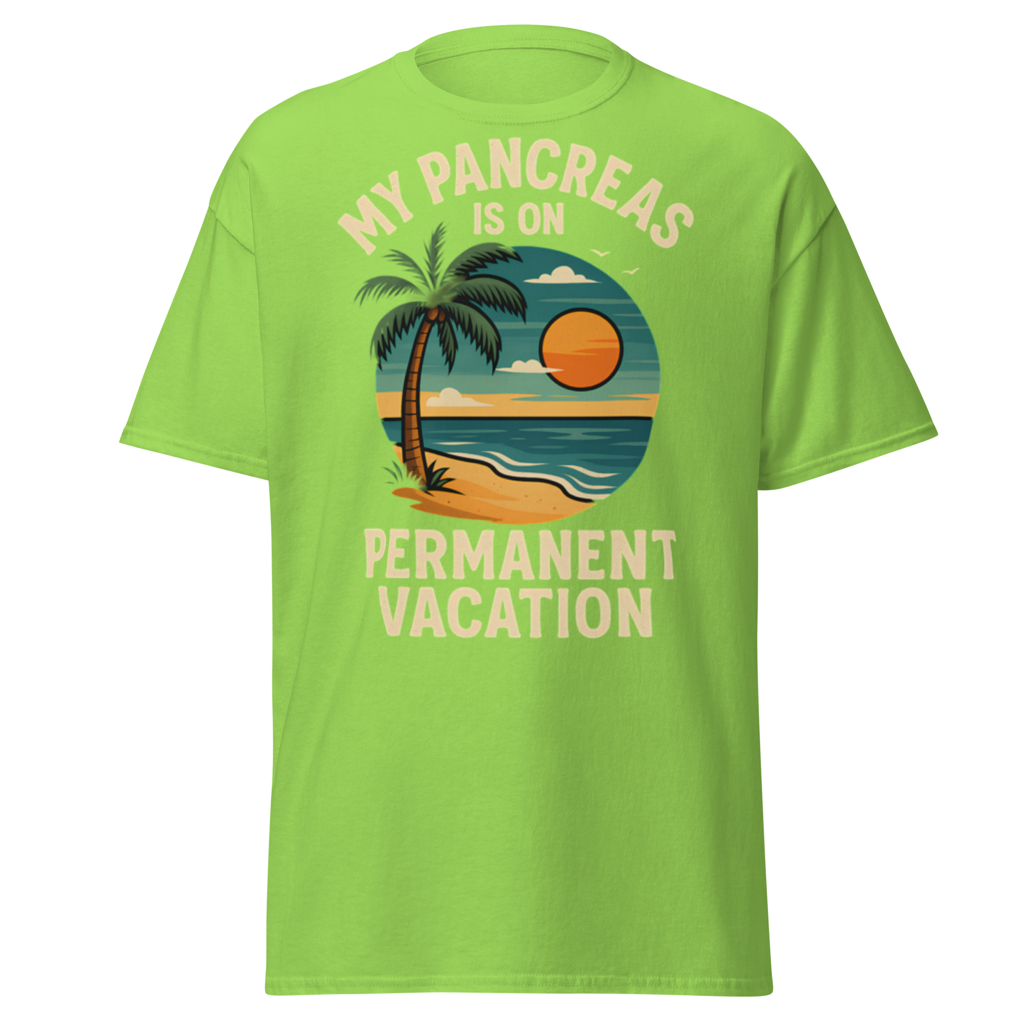 Pancreas on holiday - Male shirt