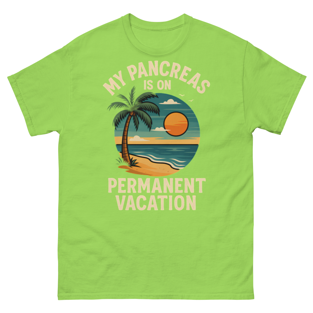 Pancreas on holiday - Male shirt
