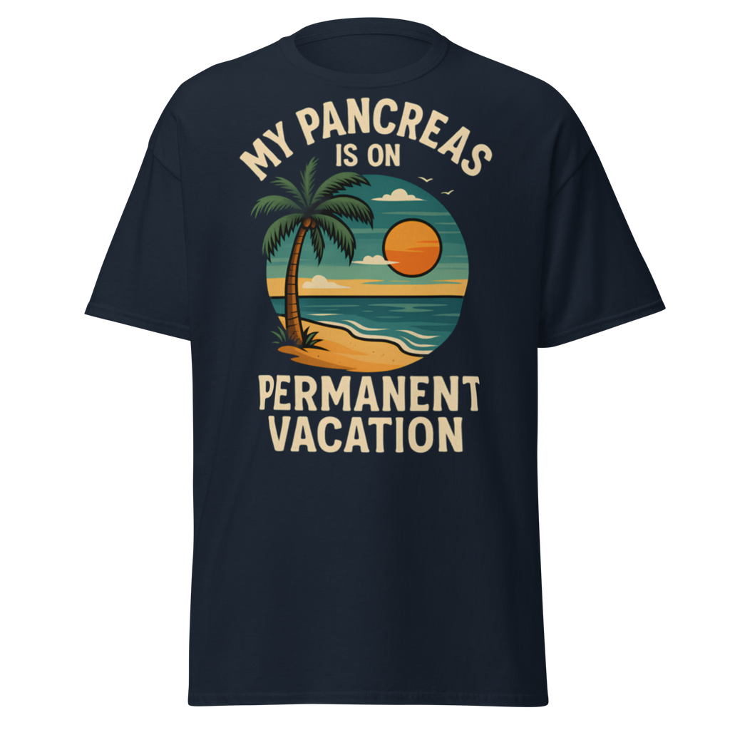 Pancreas on holiday - Male shirt
