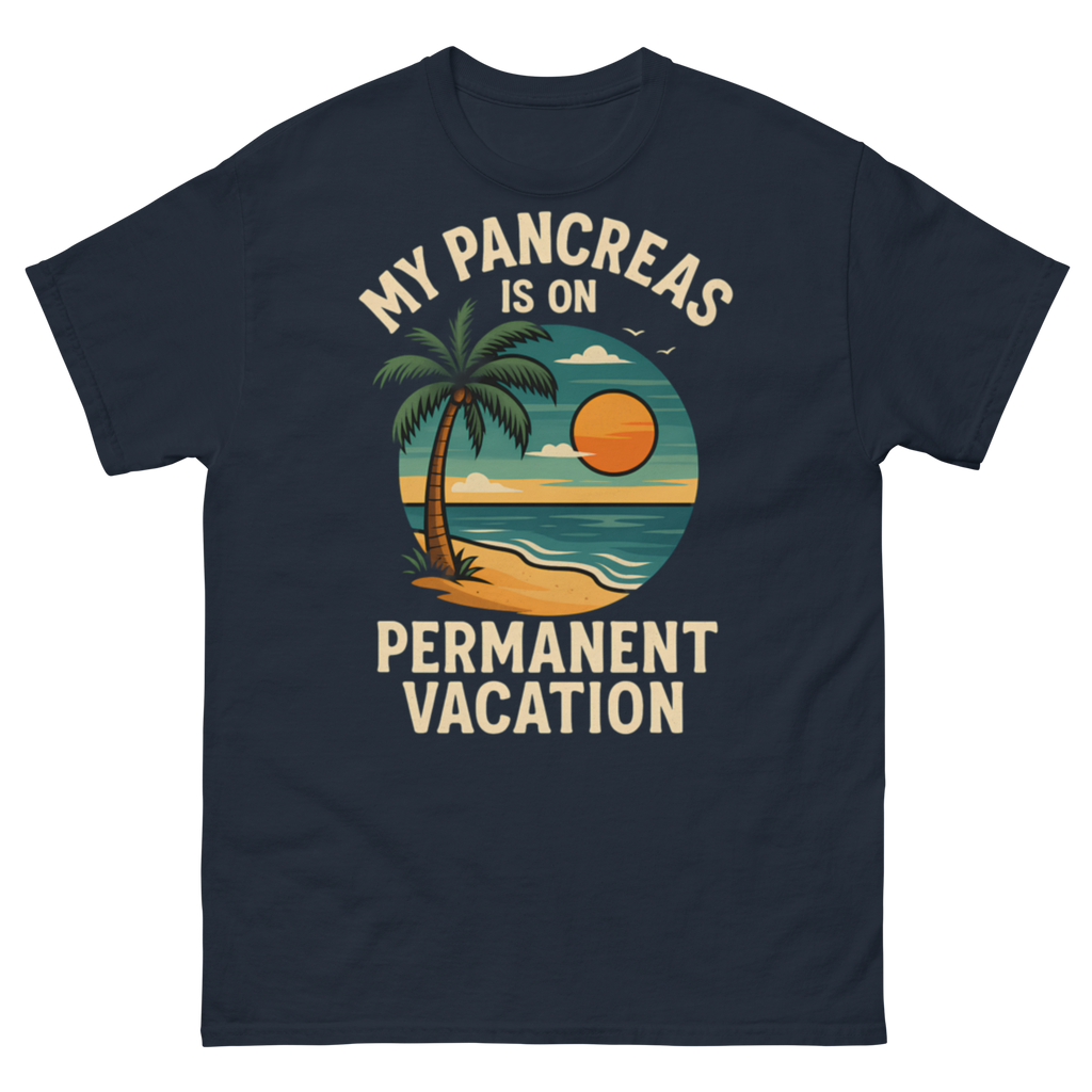 Pancreas on holiday - Male shirt