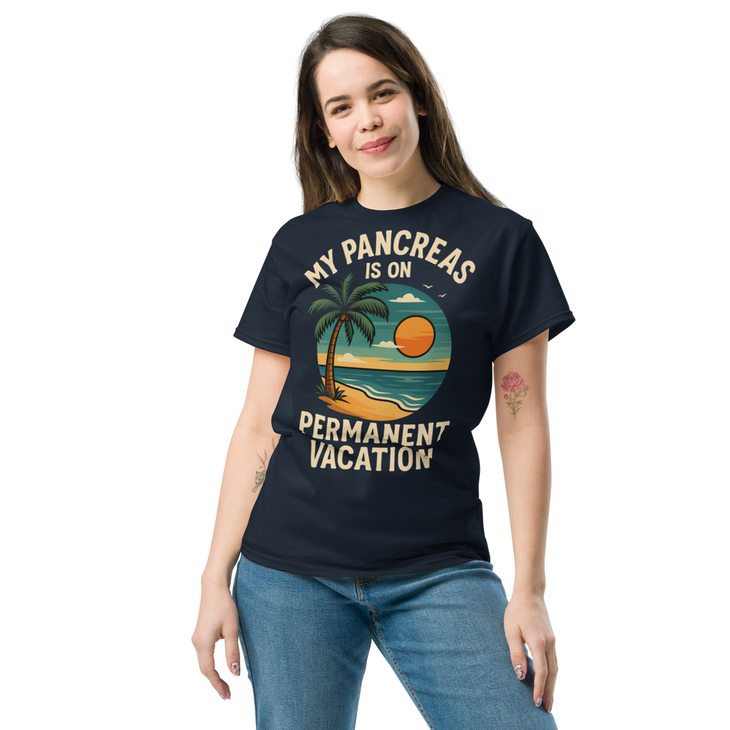 Pancreas on holiday - Female shirt