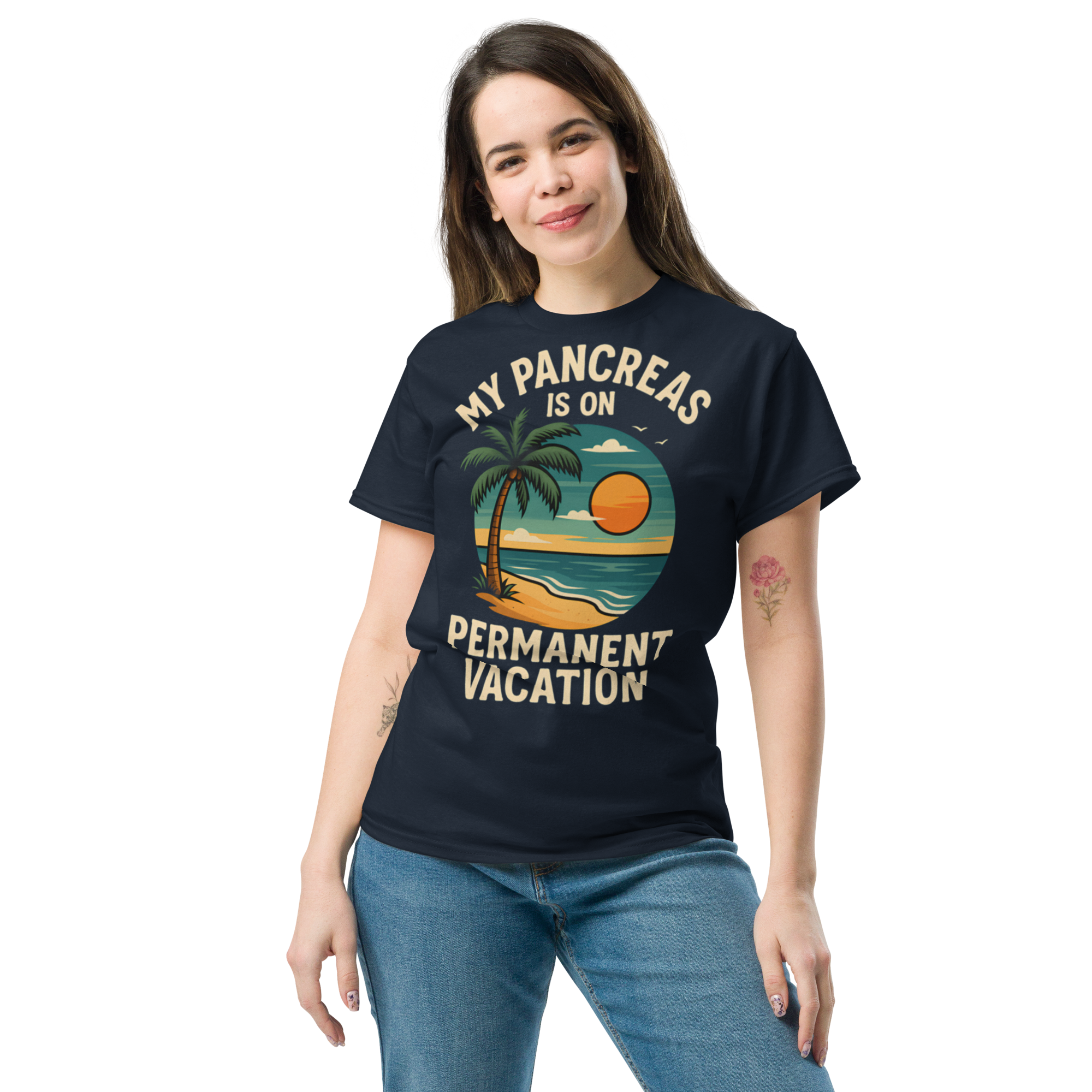 Pancreas on holiday - Female shirt
