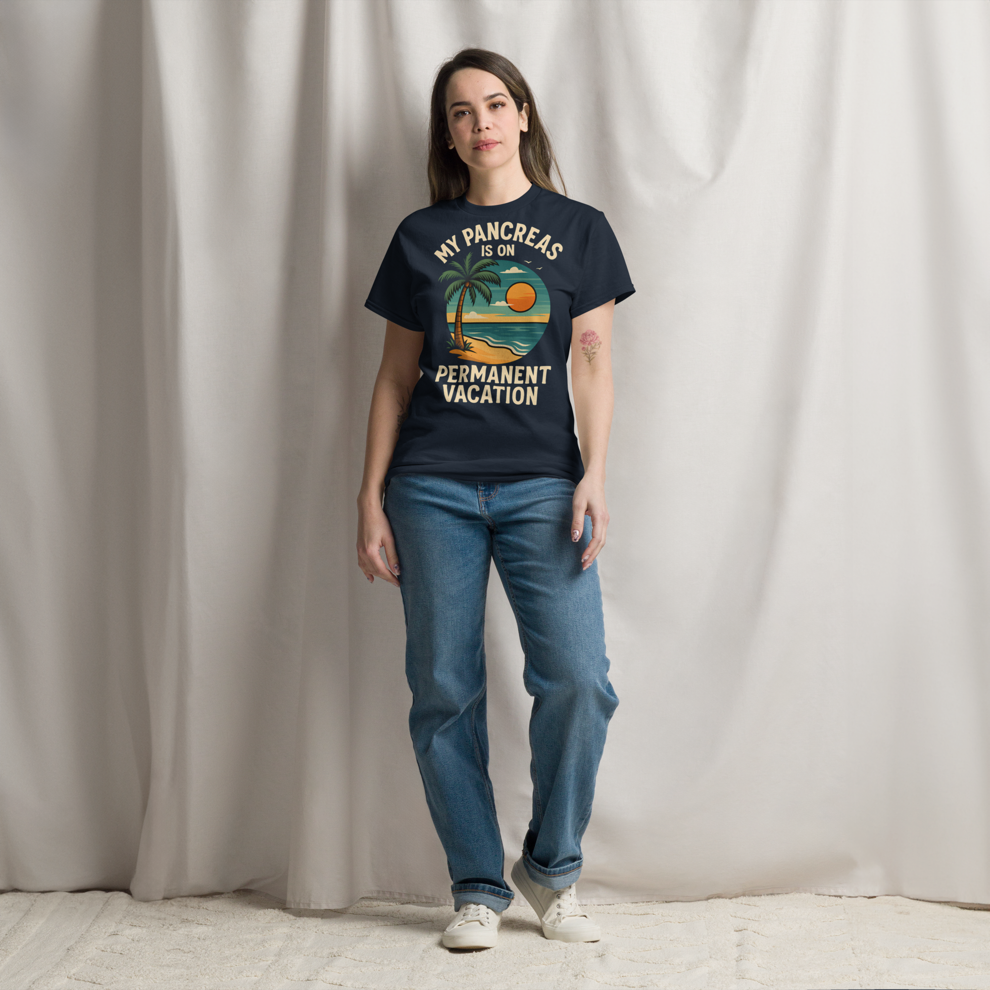 Pancreas on holiday - Female shirt