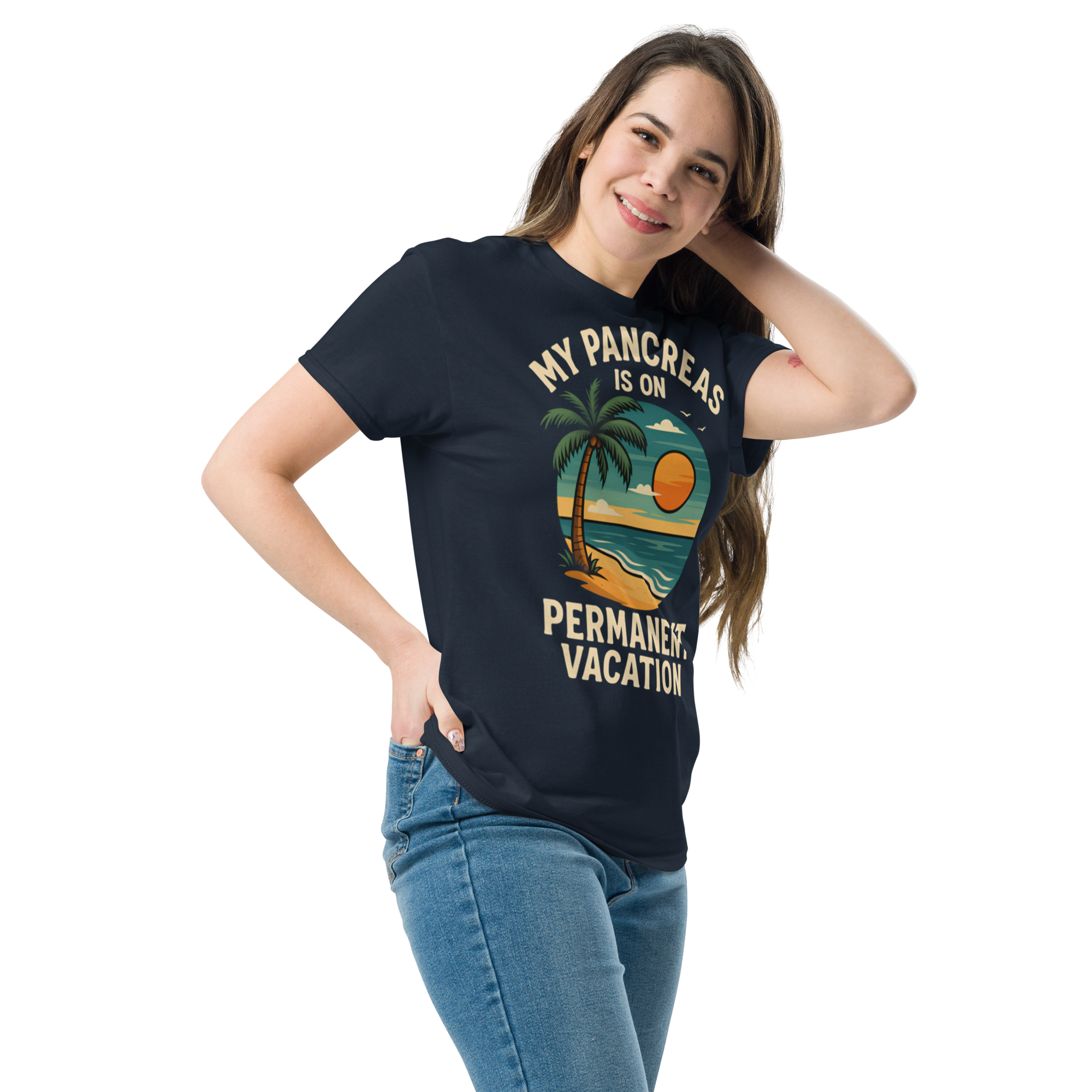 Pancreas on holiday - Female shirt