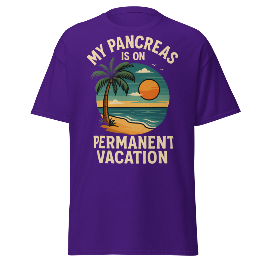 Pancreas on holiday - Male shirt