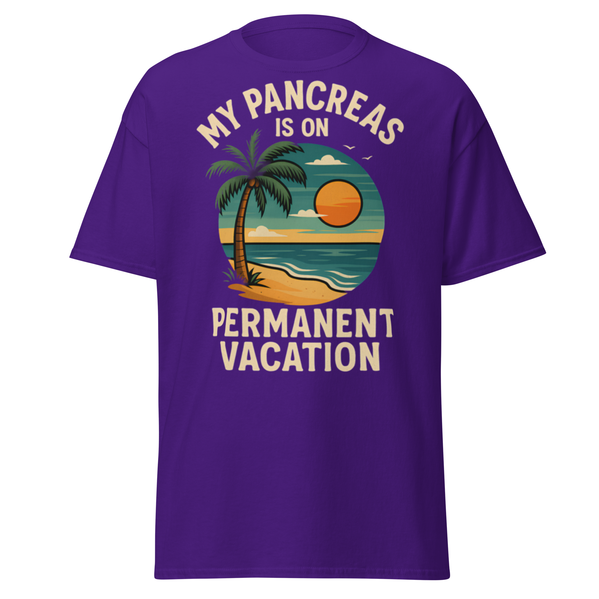 Pancreas on holiday - Male shirt