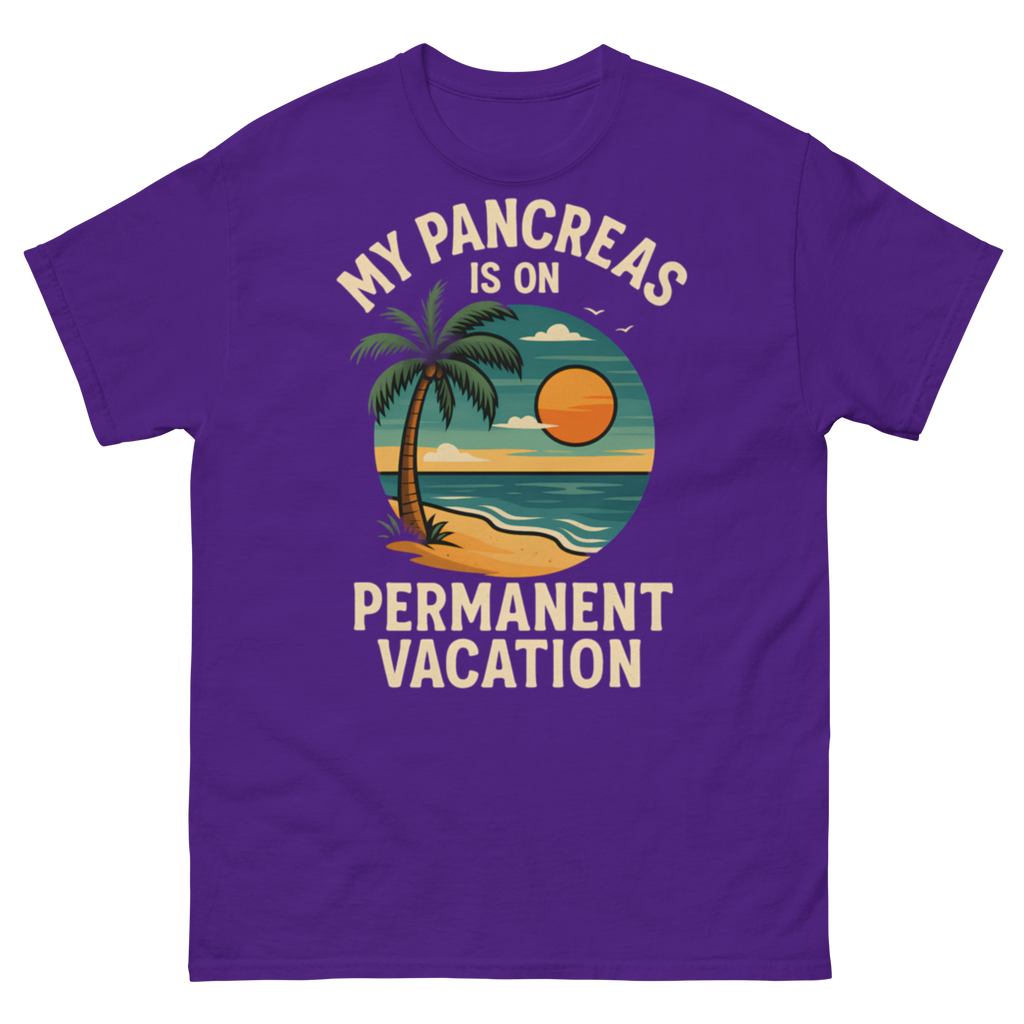 Pancreas on holiday - Male shirt