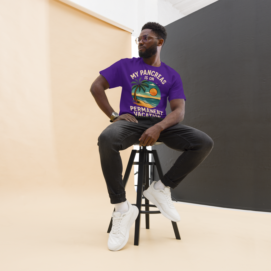 Pancreas on holiday - Male shirt