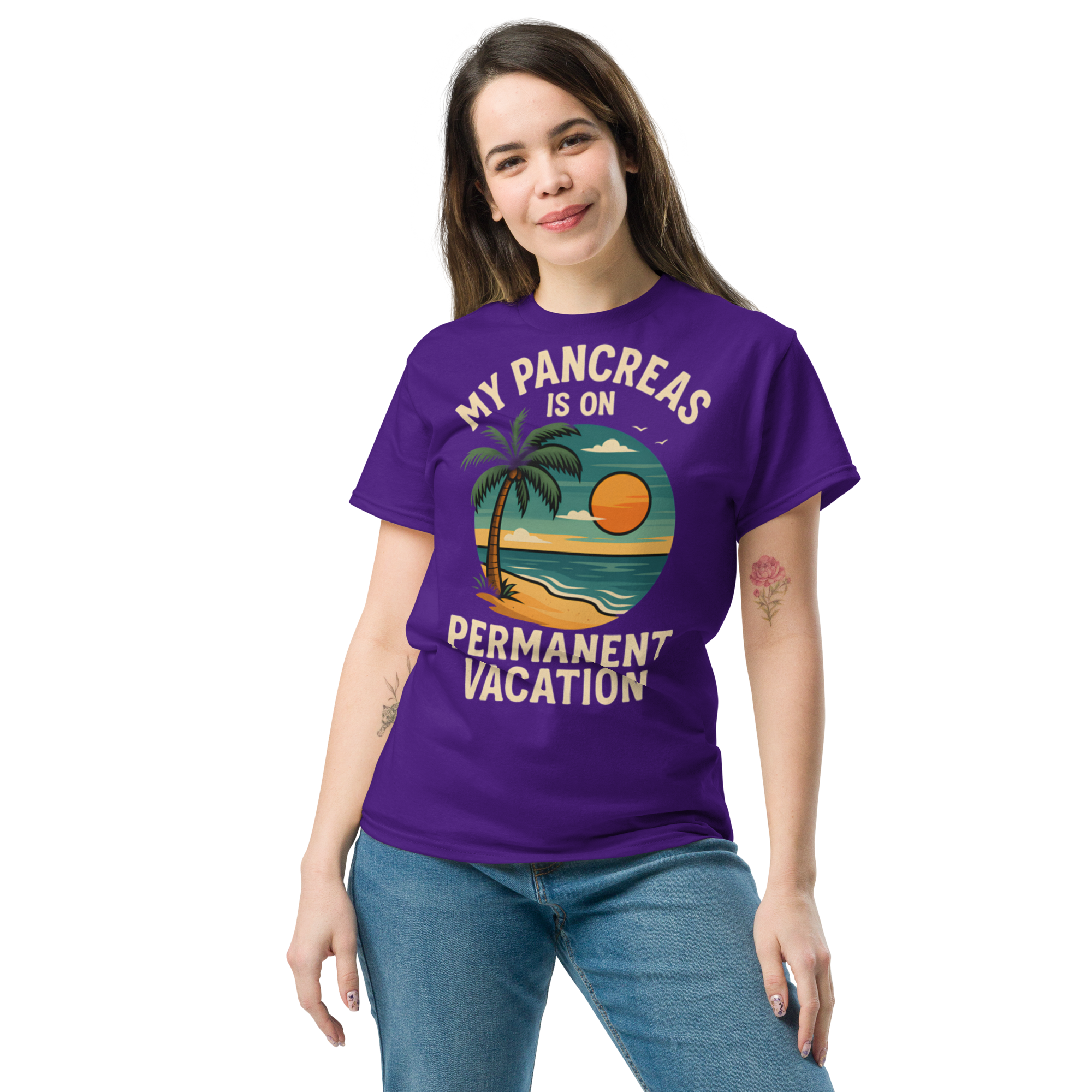 Pancreas on holiday - Female shirt