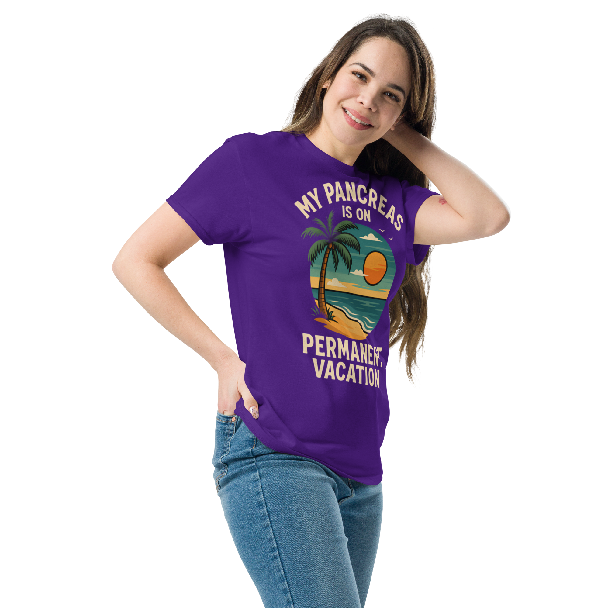 Pancreas on holiday - Female shirt
