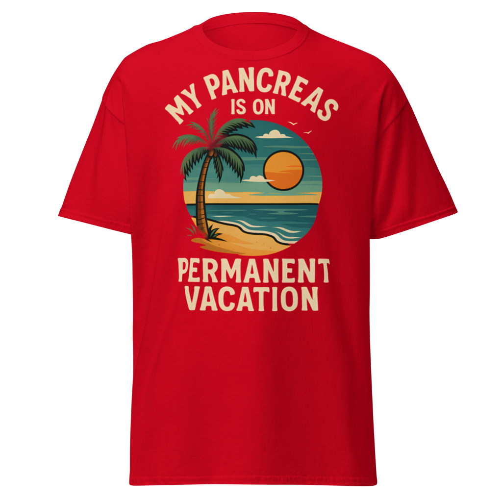 Pancreas on holiday - Male shirt