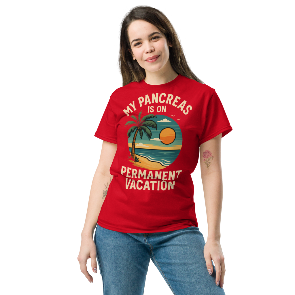 Pancreas on holiday - Female shirt