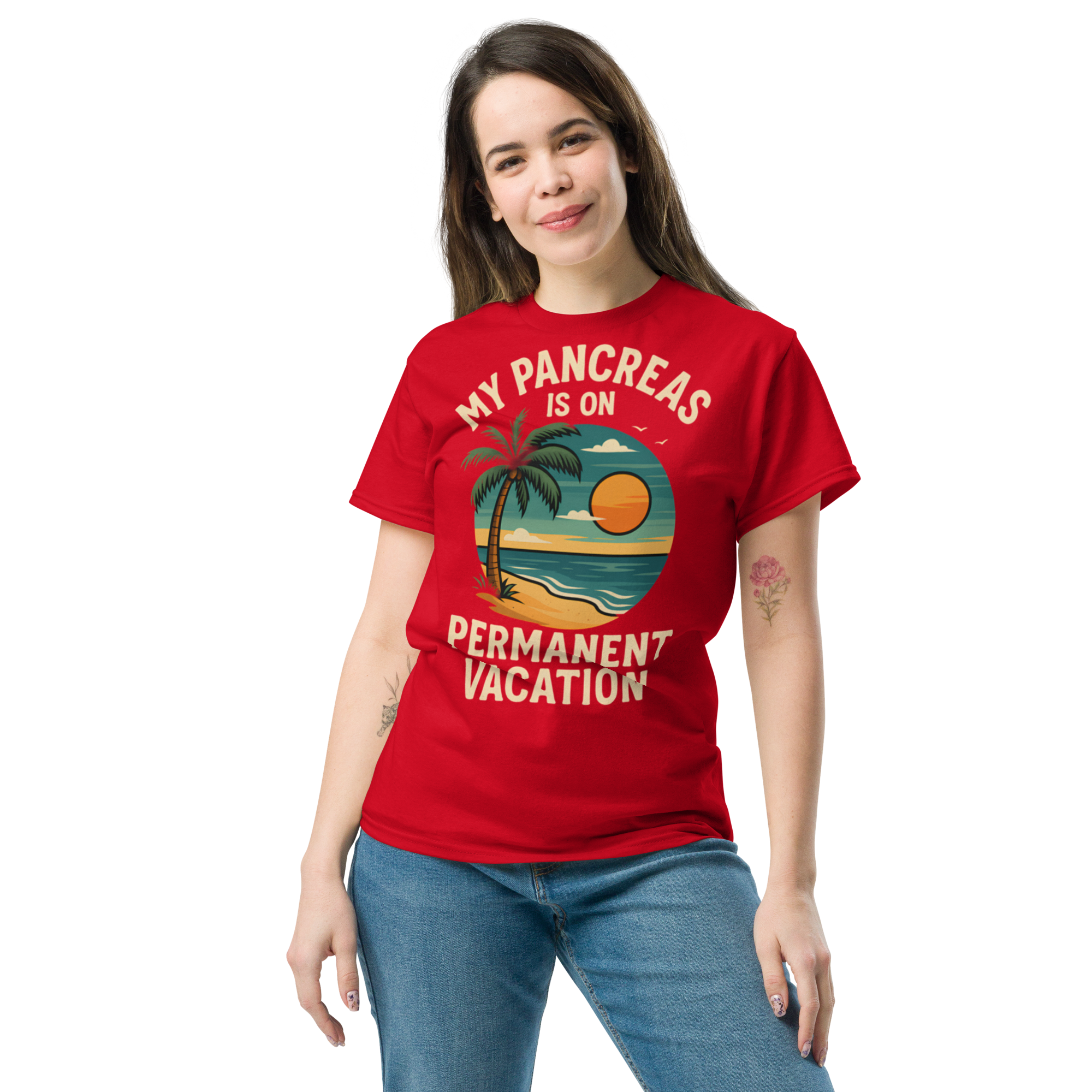 Pancreas on holiday - Female shirt