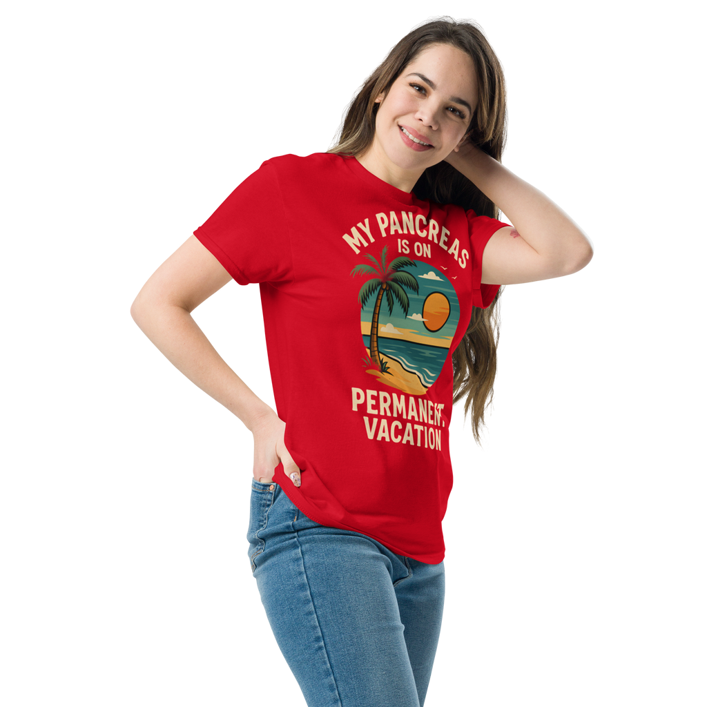 Pancreas on holiday - Female shirt