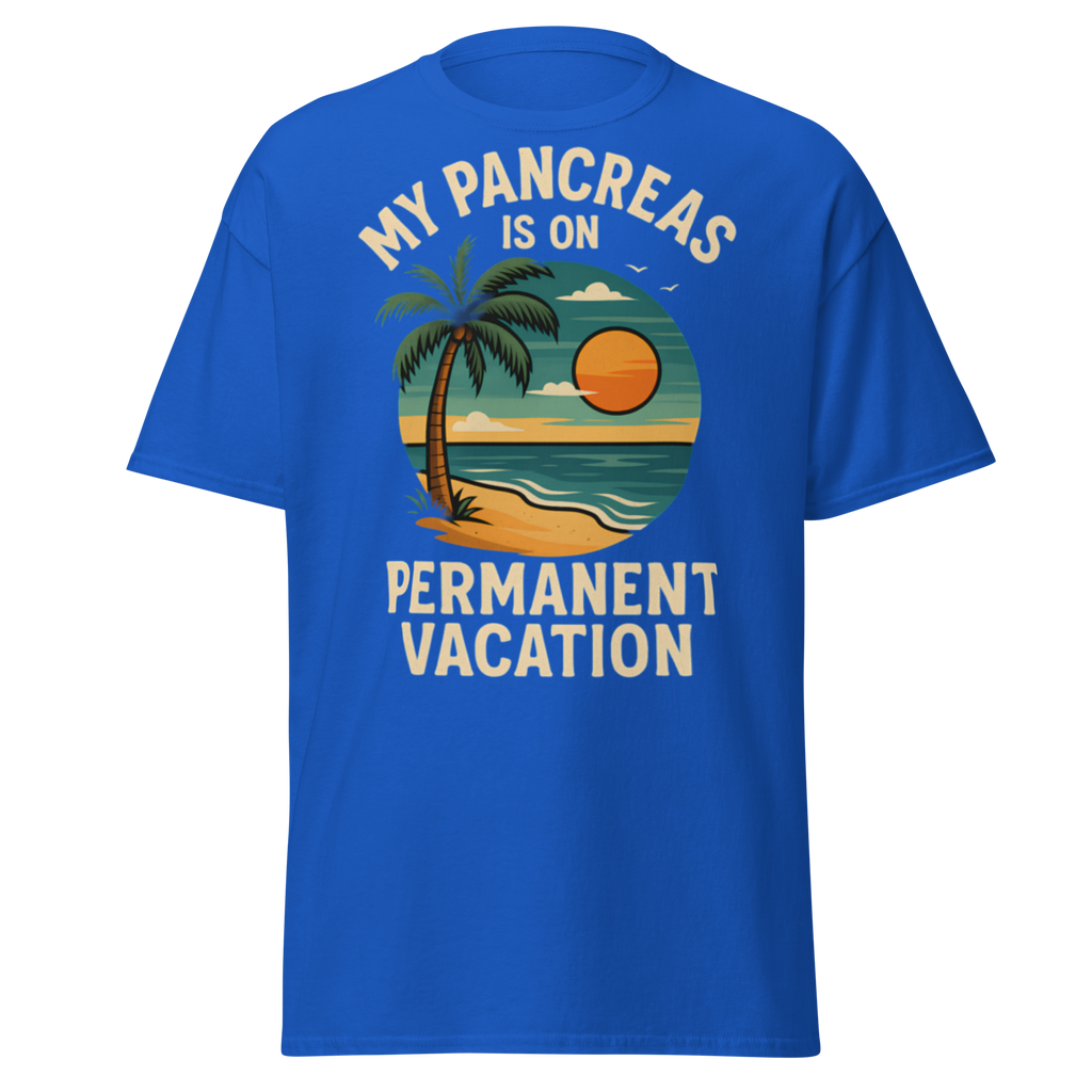 Pancreas on holiday - Male shirt