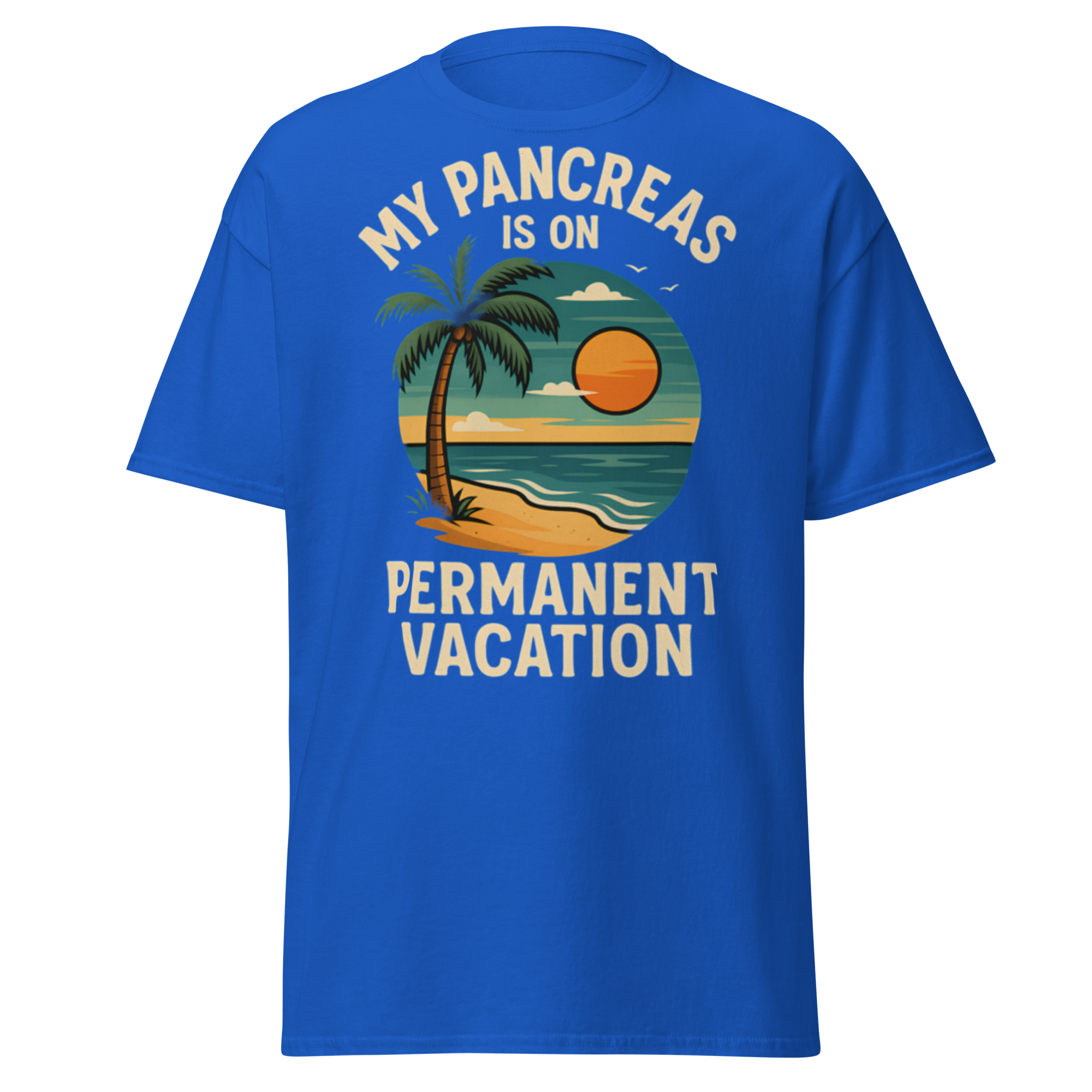 Pancreas on holiday - Male shirt