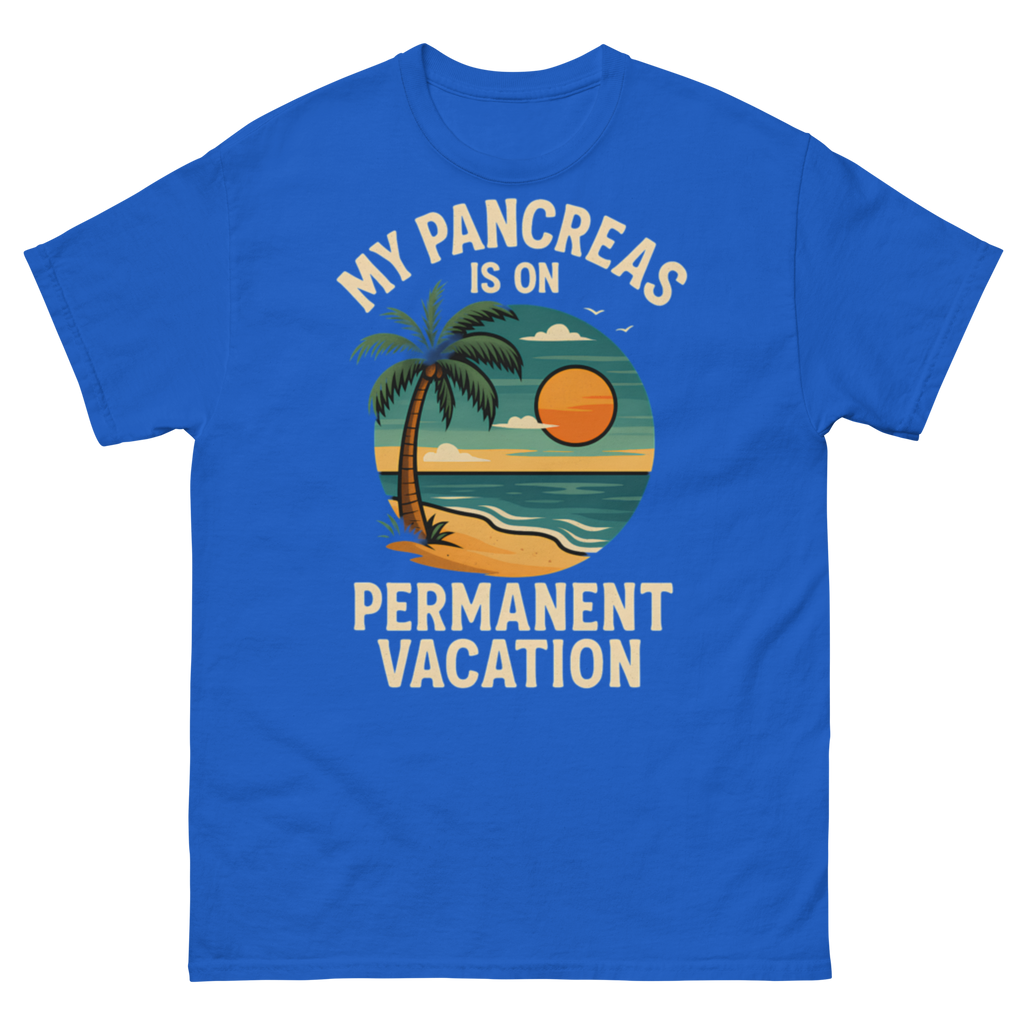 Pancreas on holiday - Male shirt