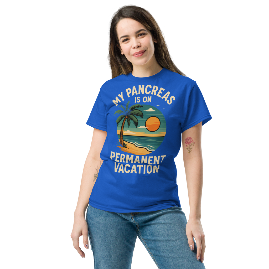 Pancreas on holiday - Female shirt