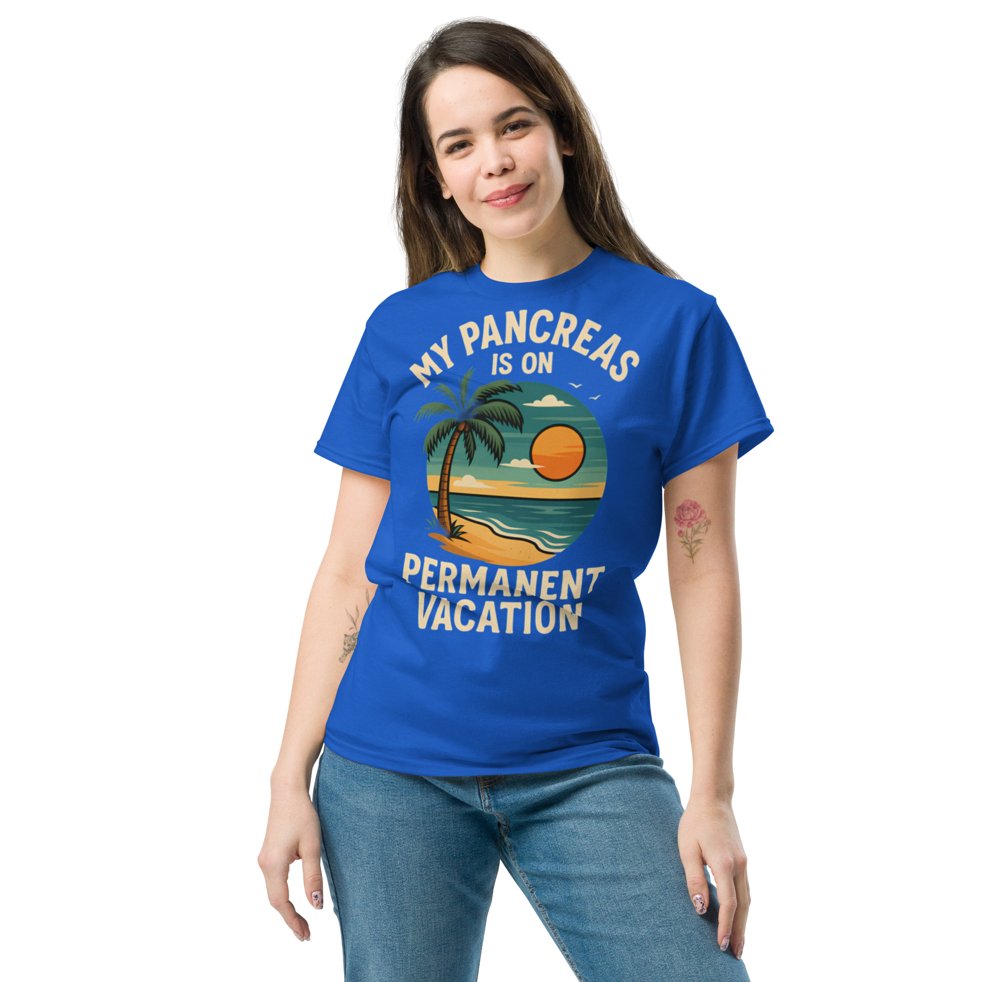 Pancreas on holiday - Female shirt