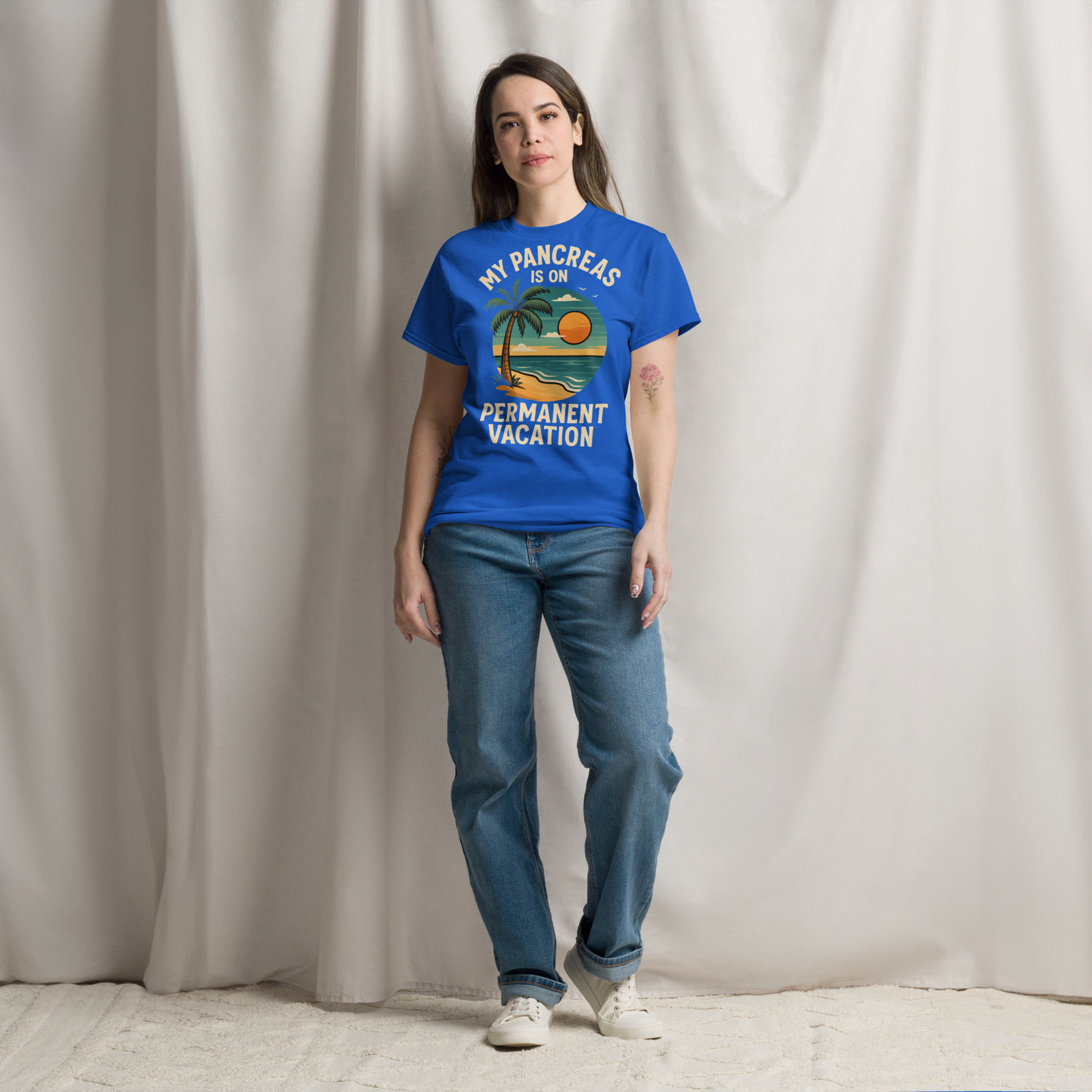 Pancreas on holiday - Female shirt