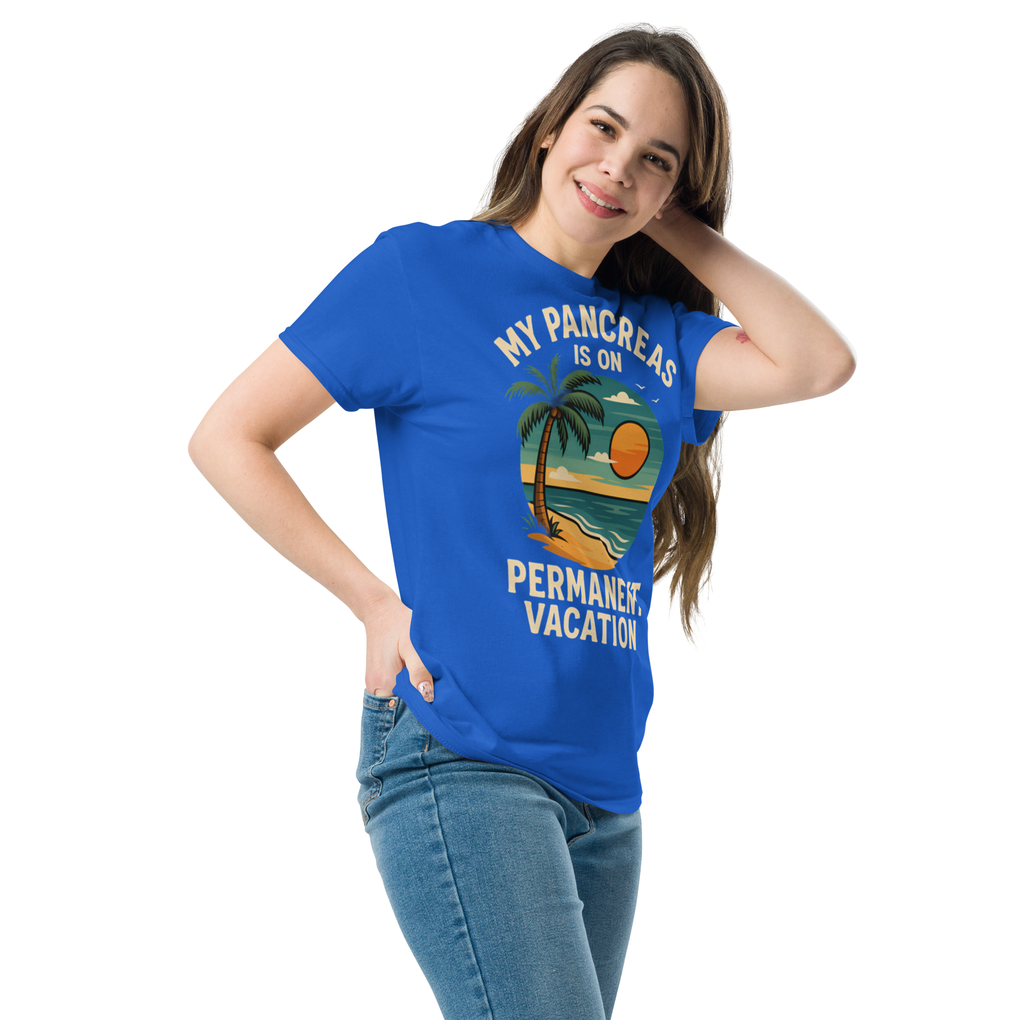 Pancreas on holiday - Female shirt