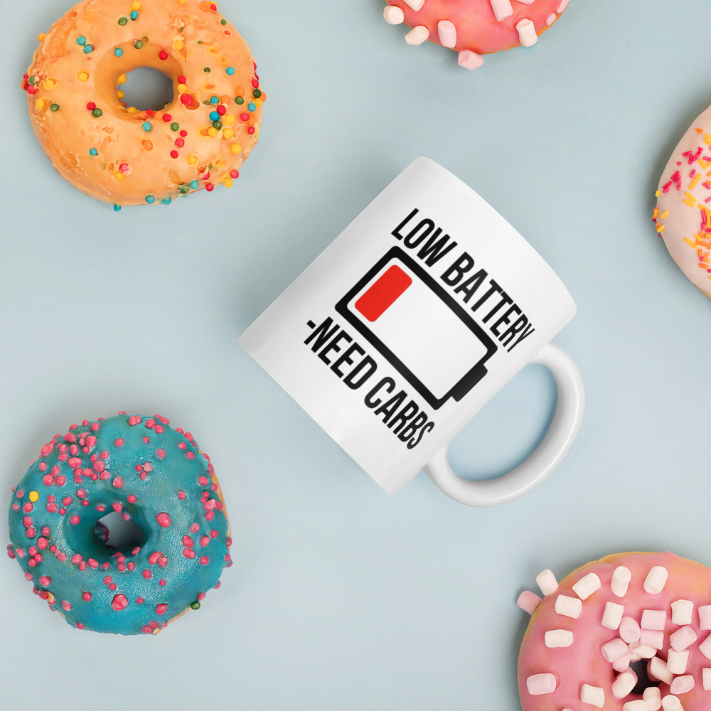 Low battery need carbs - Mug