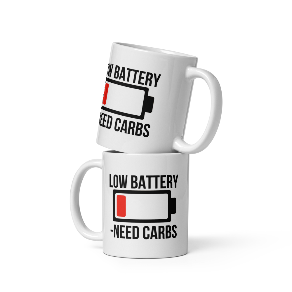Low battery need carbs - Mug