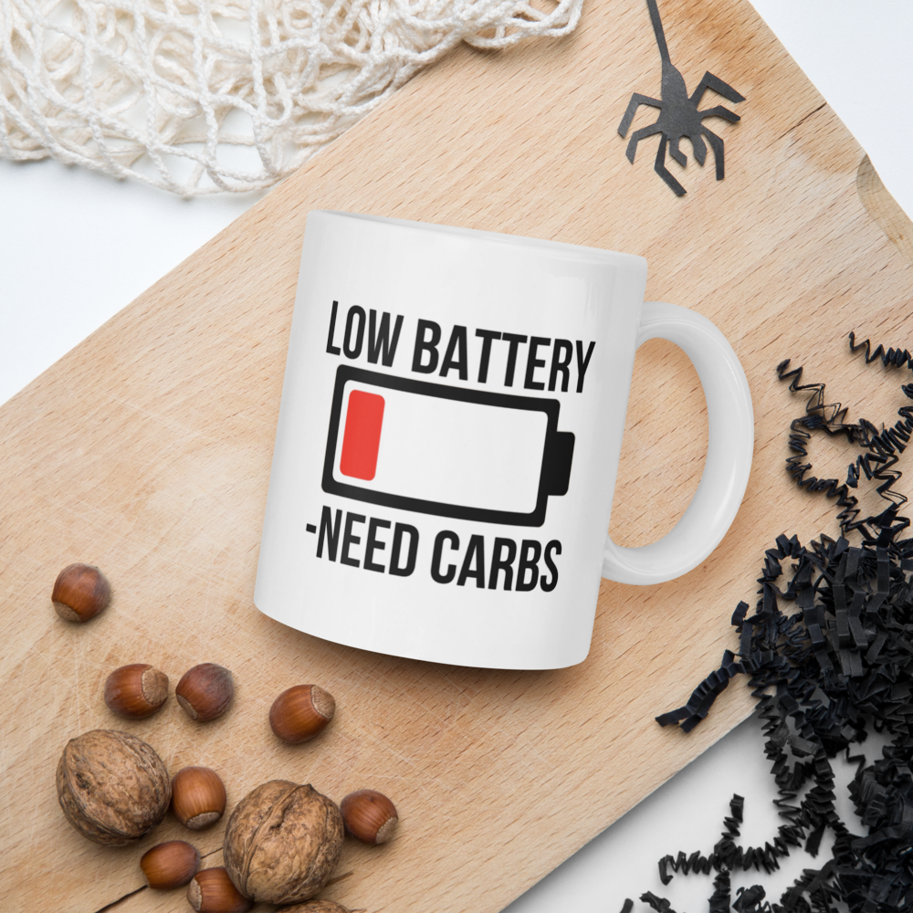 Low battery need carbs - Mug